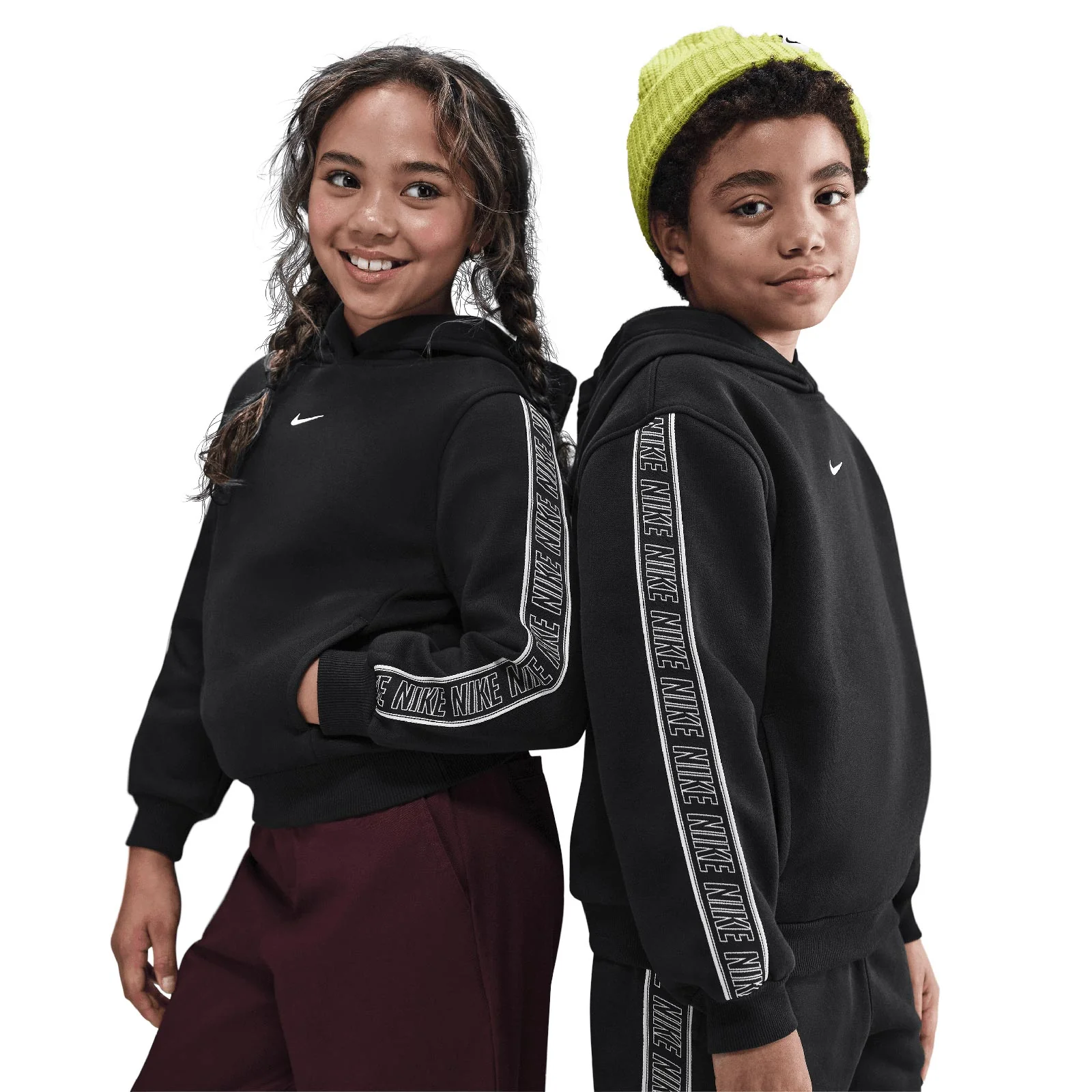 Nike Sportswear Club Fleece Kids Pullover Hoodie - Image 3
