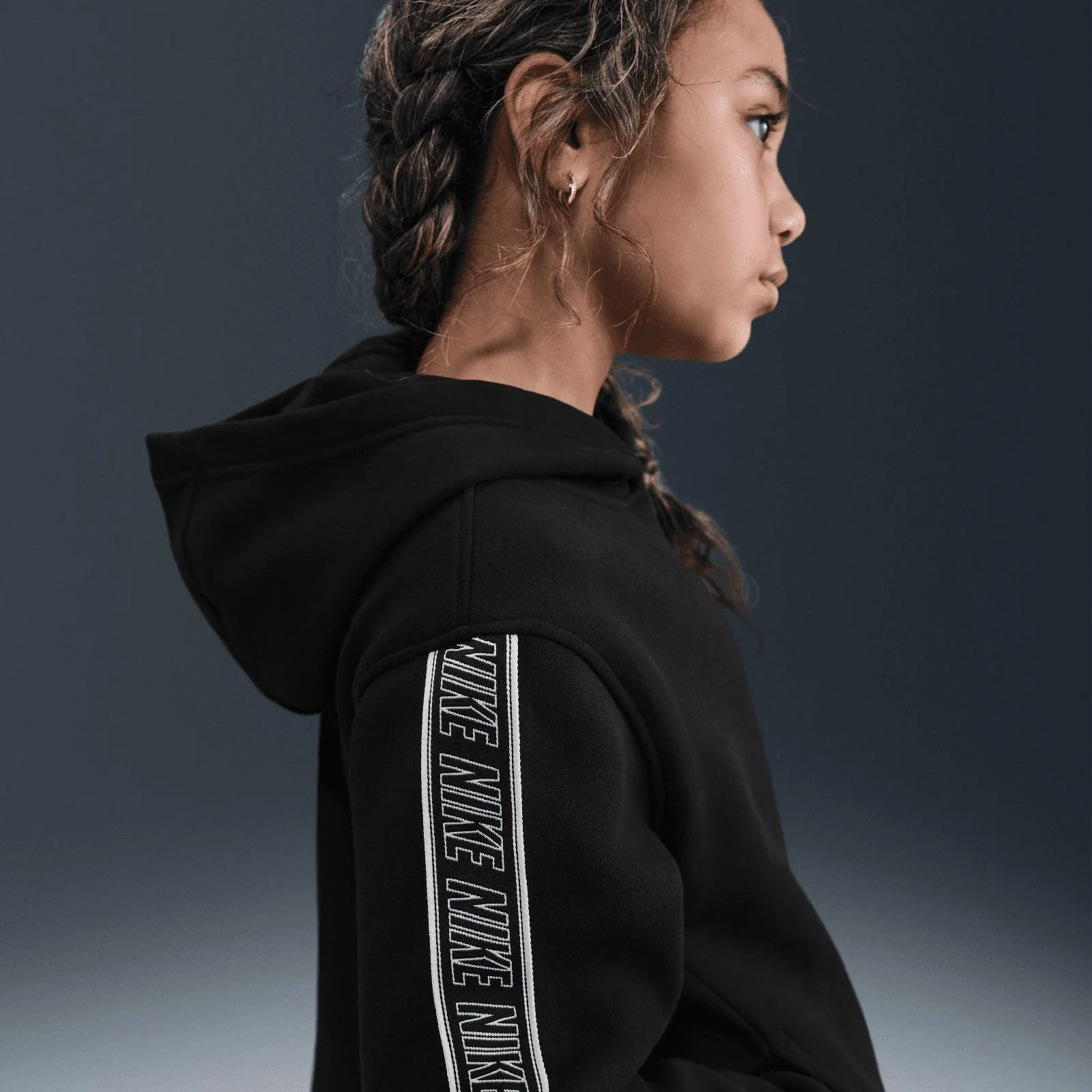 Nike Sportswear Club Fleece Kids Pullover Hoodie - Image 6