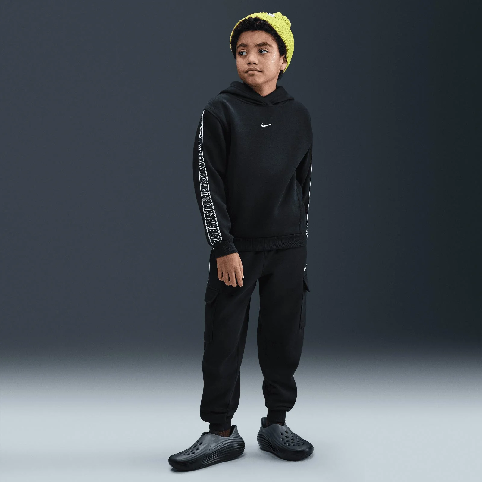 Nike Sportswear Club Fleece Kids Pullover Hoodie - Image 9