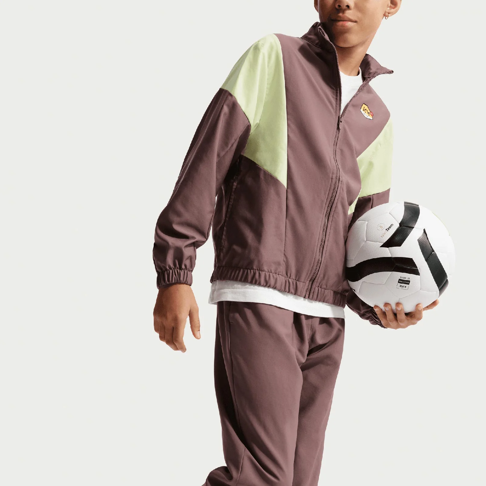 Nike Kylian Mbappé Kids Full-Zip Woven Soccer Tracksuit - Image 7