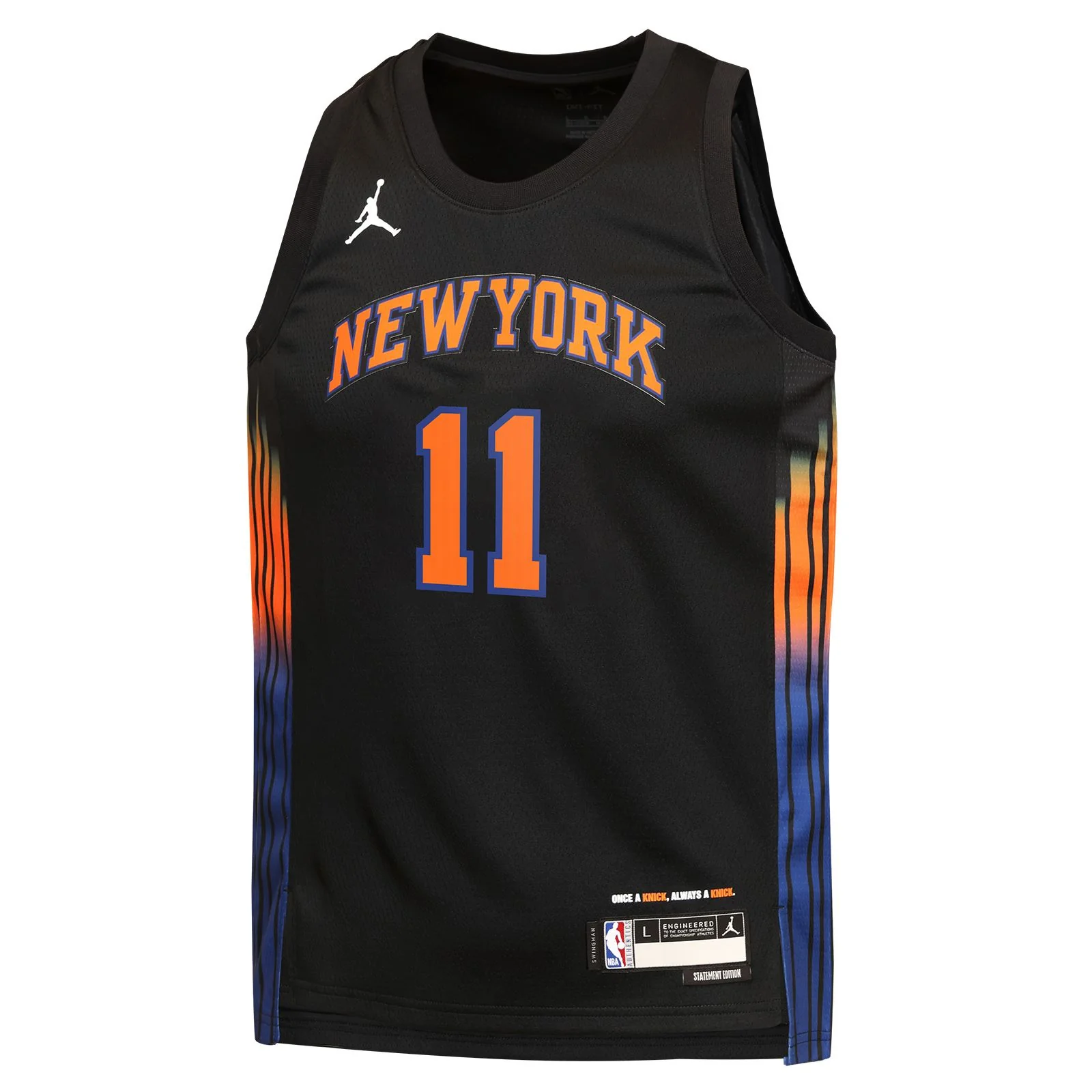 Nike Jordan Knicks Brunson 11 Kids Statement Jersey