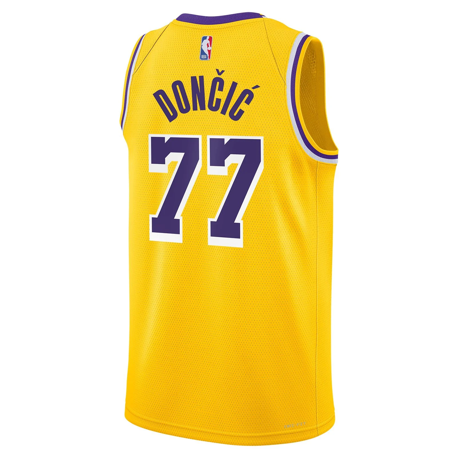 Nike Lakers Doncic 77 Kids Icon Jersey - Image 2
