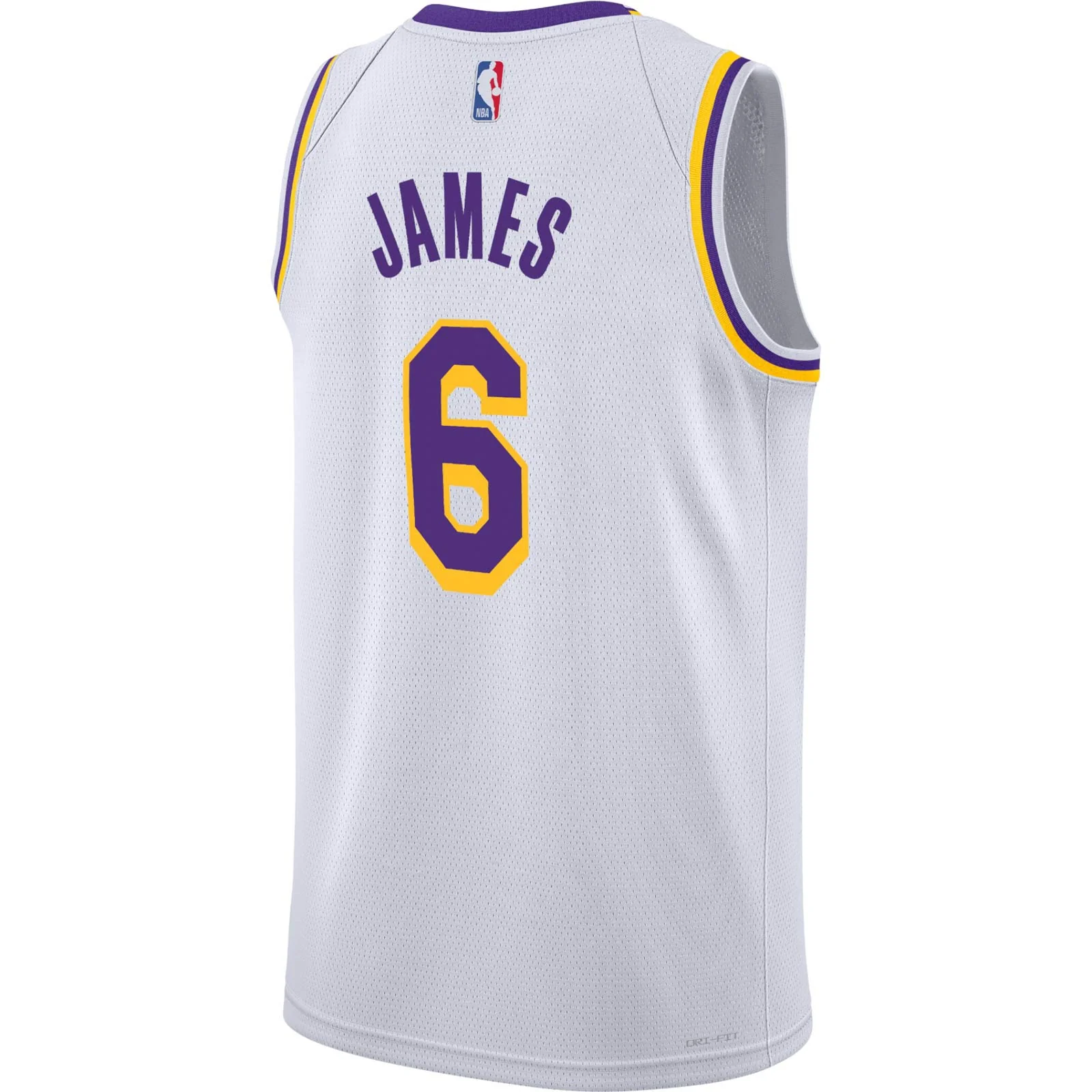 Nike Los Angeles Lakers James 6 Association Kids Jersey - Image 2