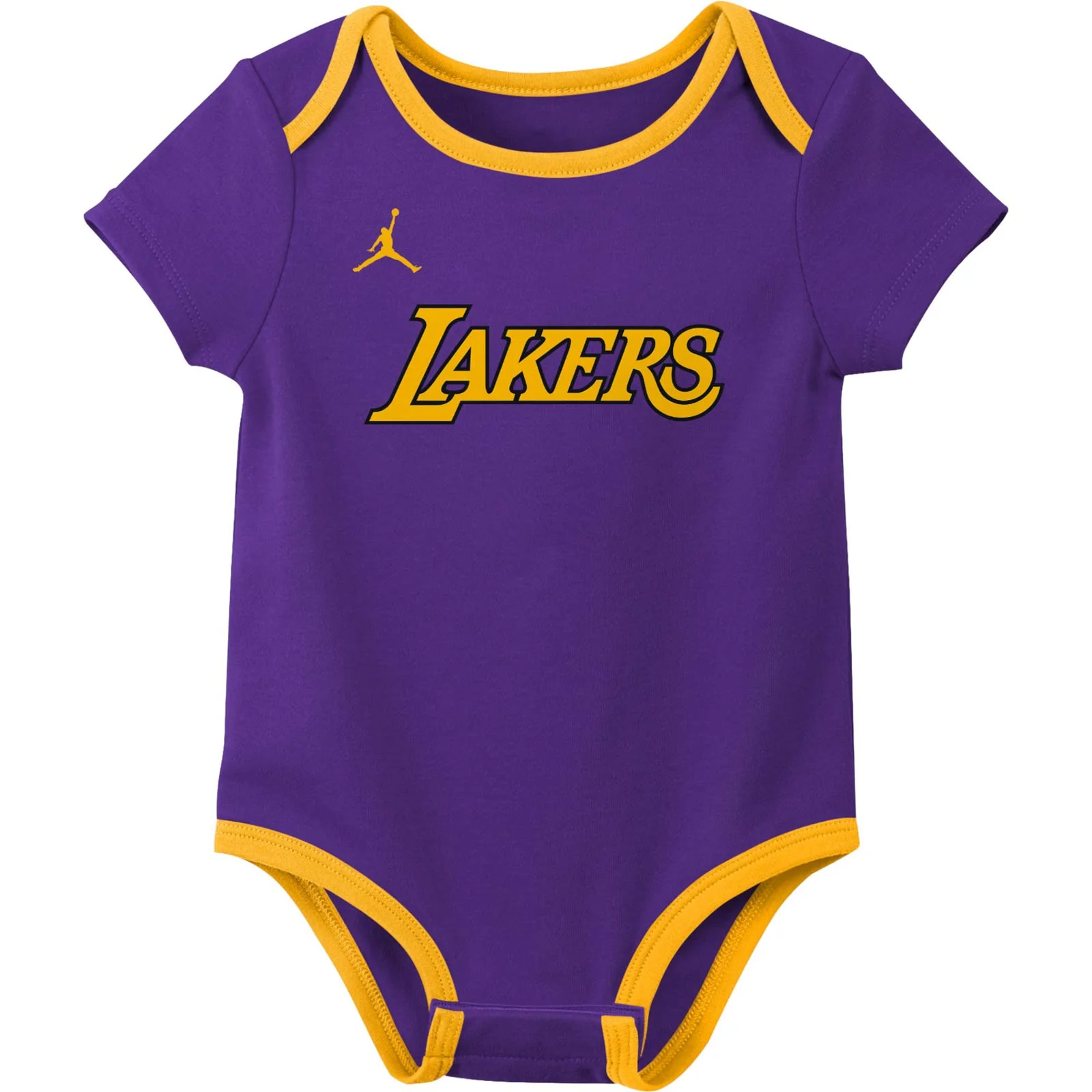 Nike Lakers Infant Kids NBA Bodysuit - 3 Pack - Image 3