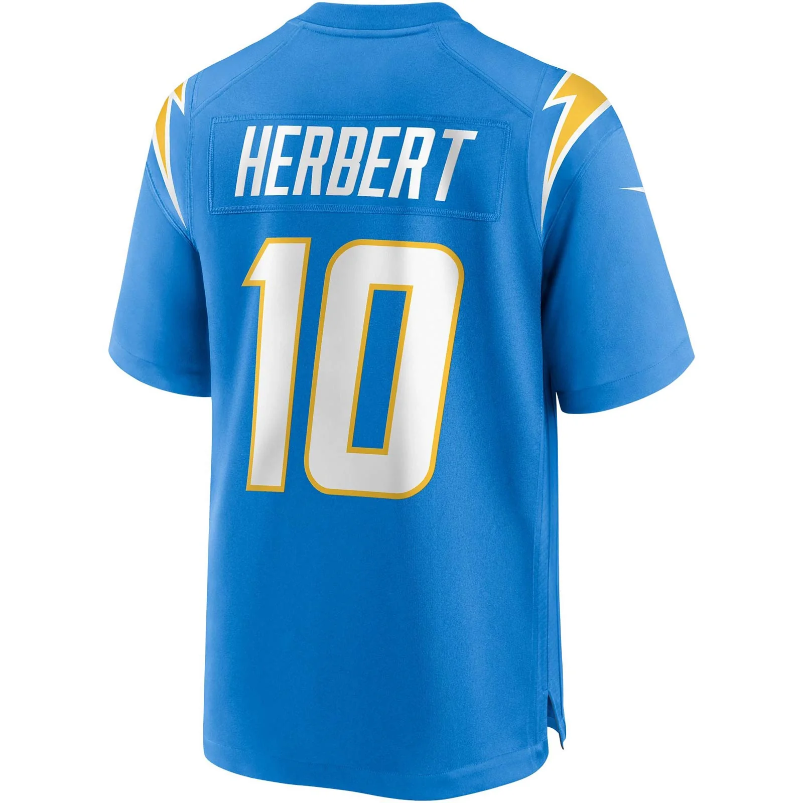 Nike Los Angeles Chargers Herbert 10 Home Game Jersey - Image 2
