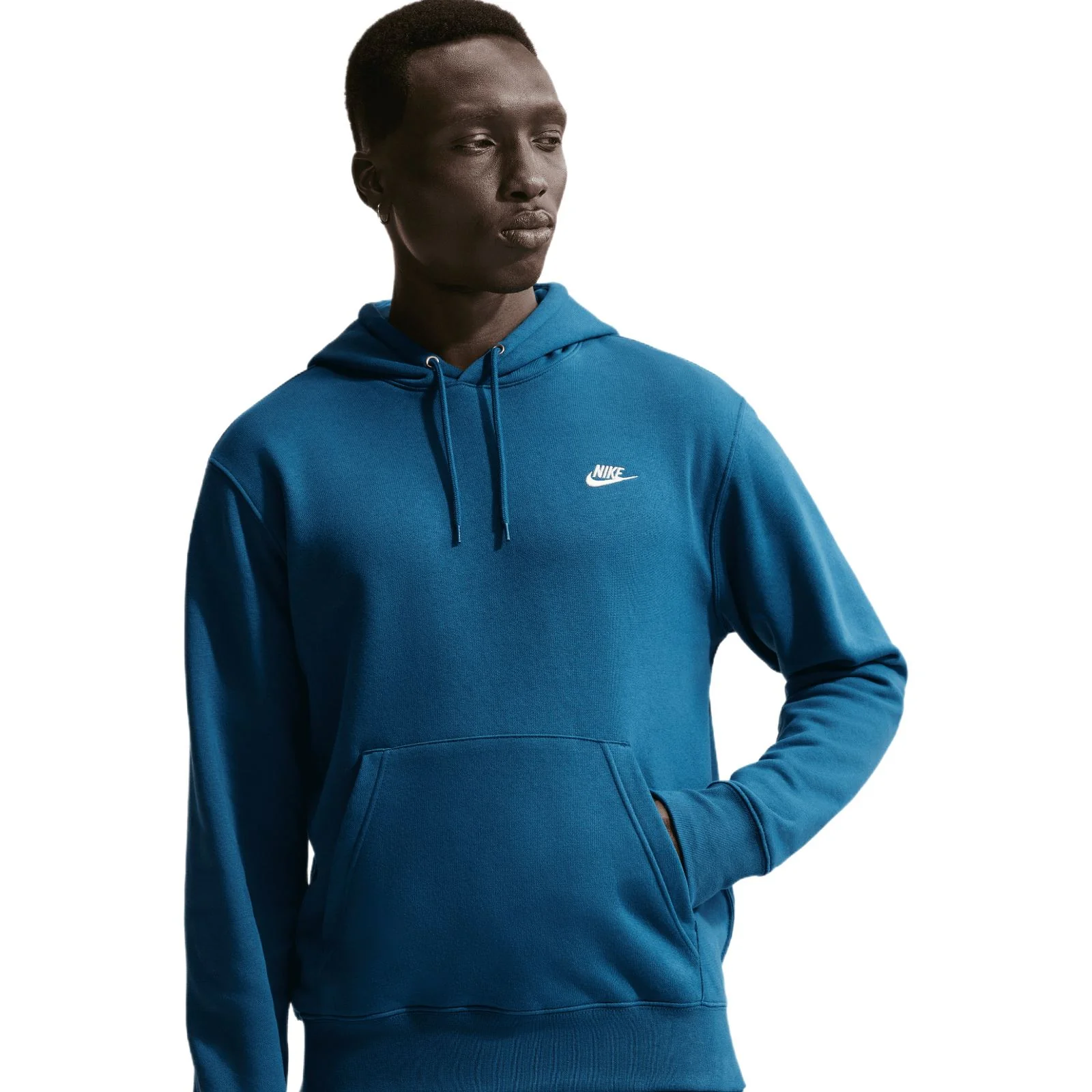 Nike Club Mens Pullover Fleece Hoodie - Image 3