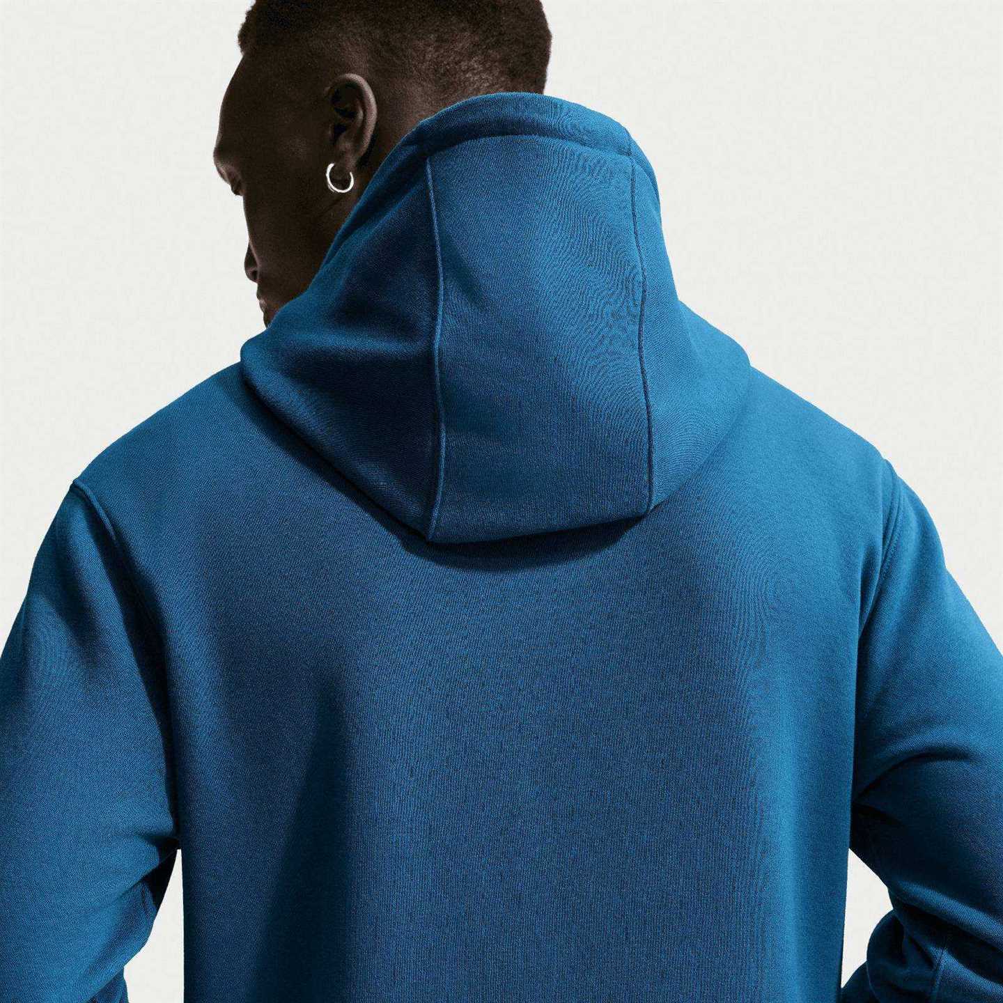 Nike Club Mens Pullover Fleece Hoodie - Image 4