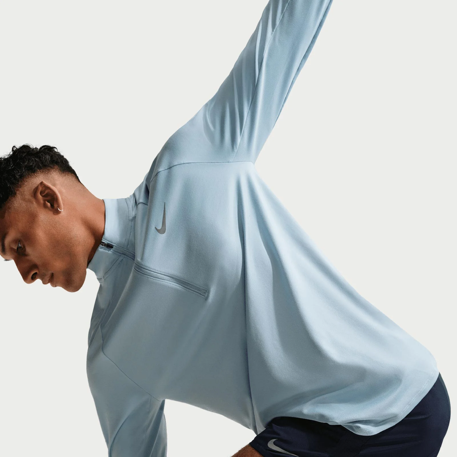 Nike Stride Mens Dri-FIT Half-Zip Running Top - Image 5