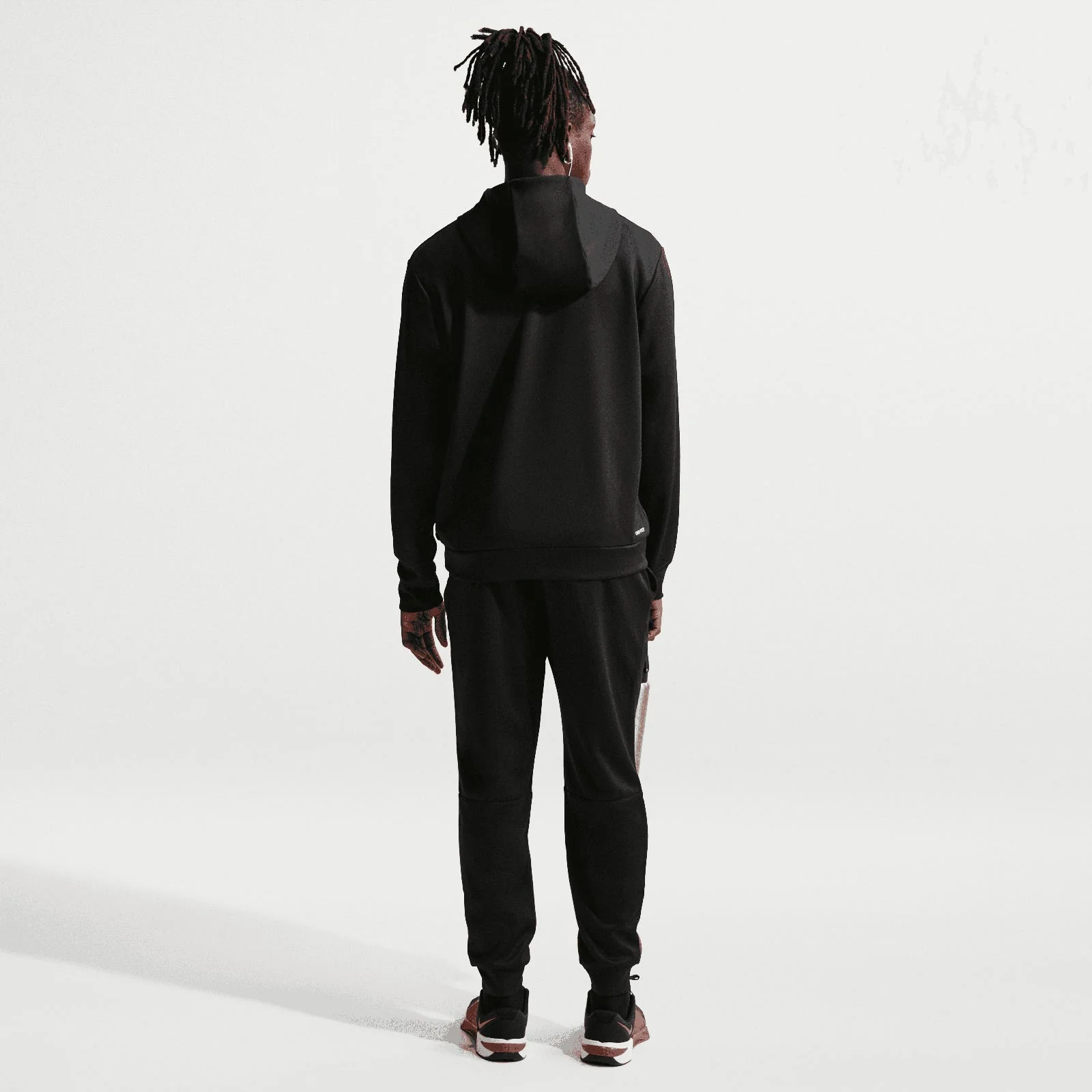 Nike Mens Hyverse&nbsp;Dri-FIT UV Fleece Pullover Hoodie - Image 7