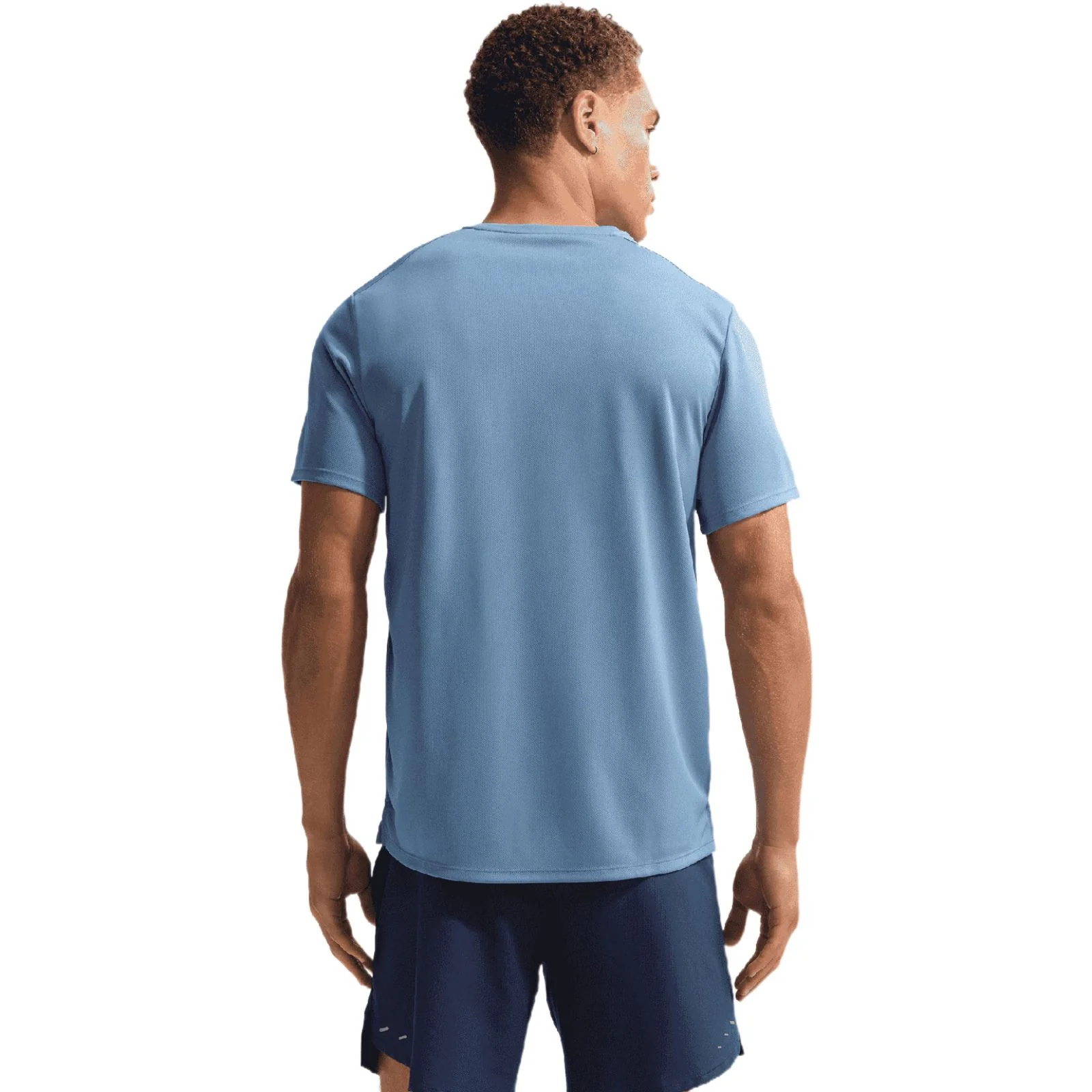 Nike Miler Mens Dri-FIT UV Short-Sleeve Running Top - Image 2