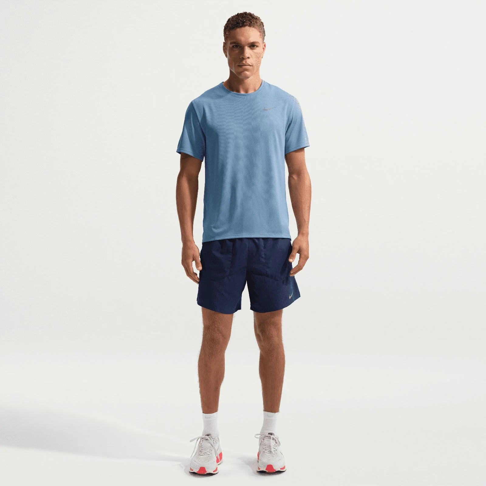 Nike Miler Mens Dri-FIT UV Short-Sleeve Running Top - Image 7