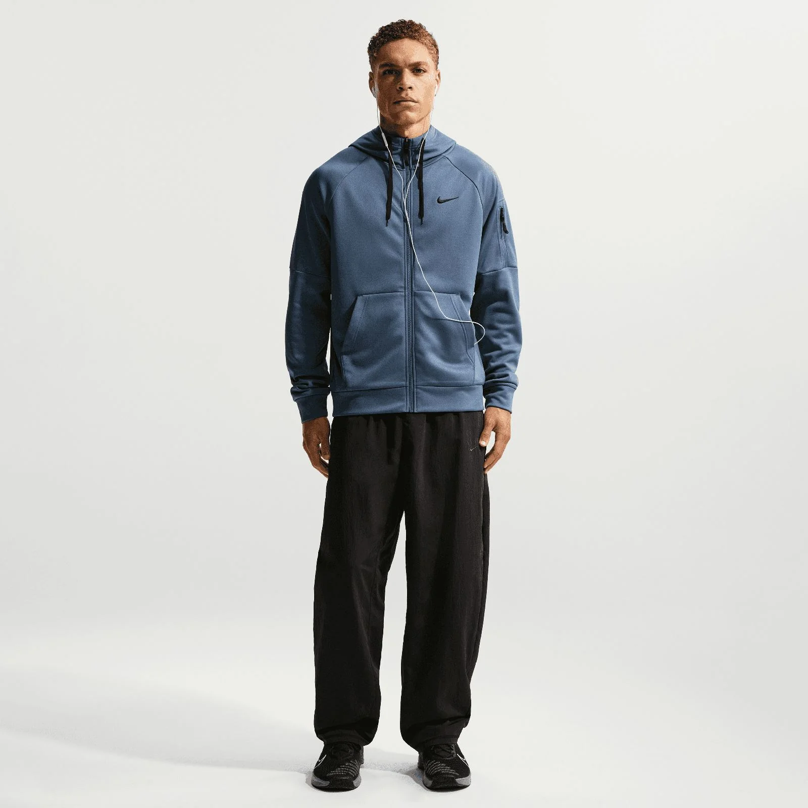 Nike Therma Mens Therma-FIT Full-Zip Fitness Top - Image 7
