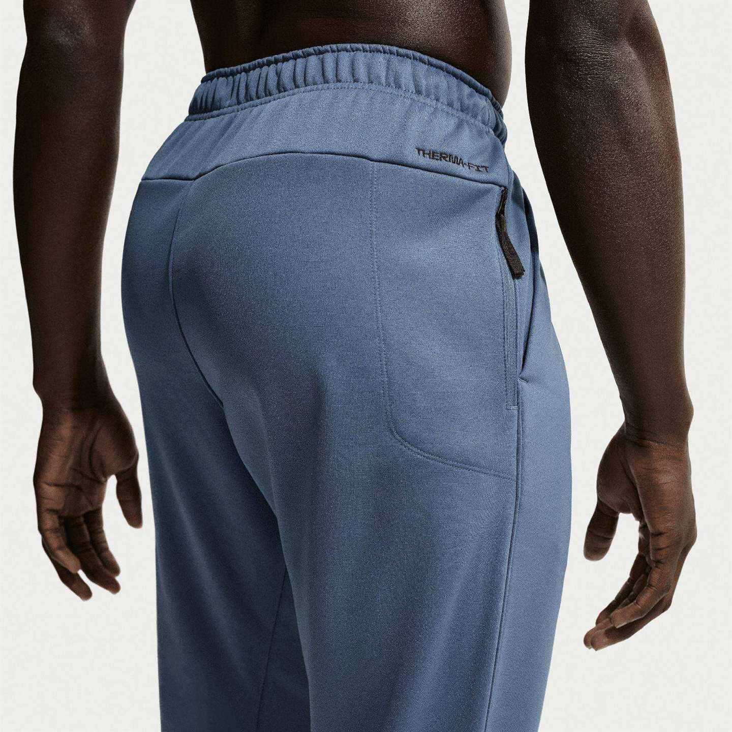 Nike Therma Mens Therma-FIT Open Hem Fitness Pants - Image 4