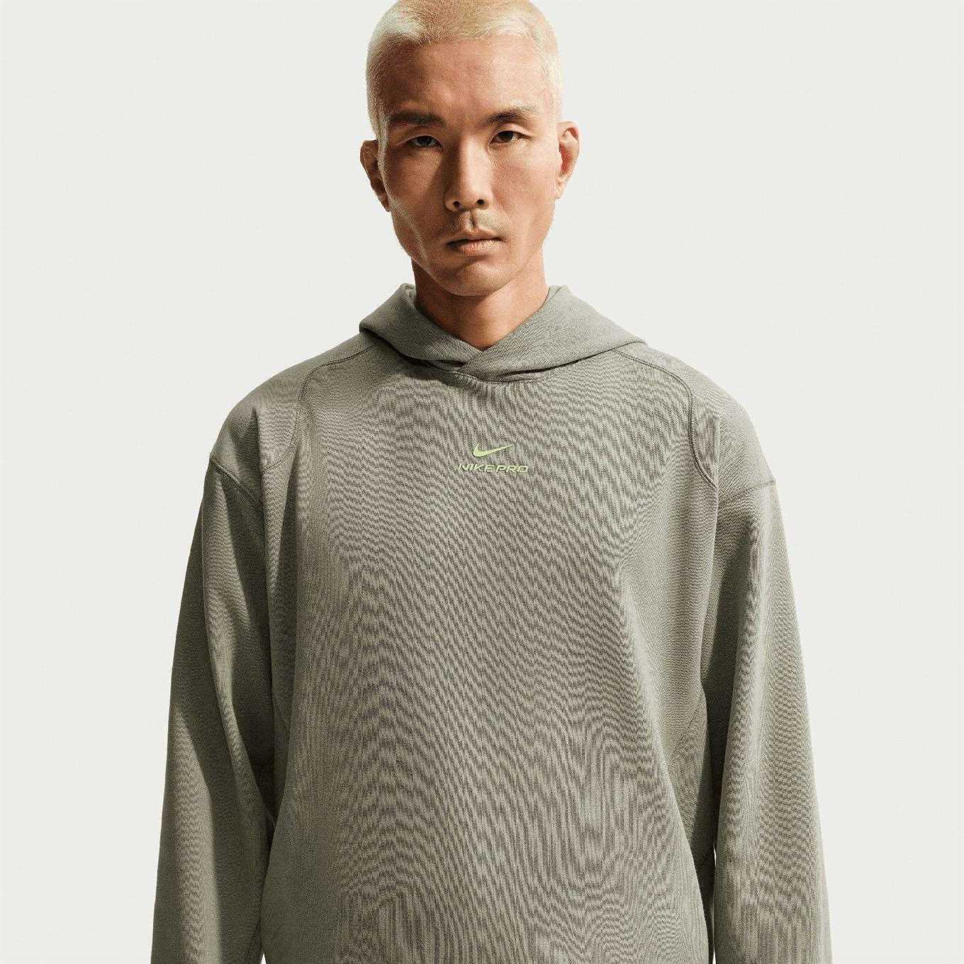 Nike Pro Mens Dri-FIT Mid Layer Training Hoodie - Image 3