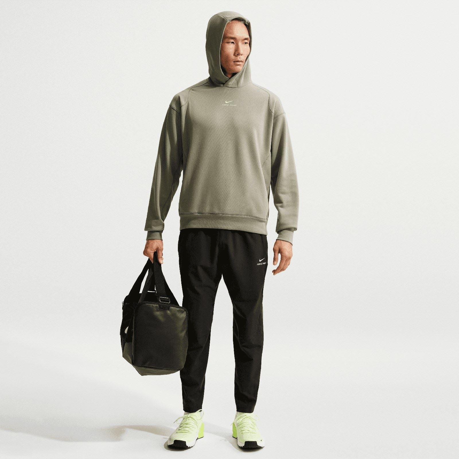 Nike Pro Mens Dri-FIT Mid Layer Training Hoodie - Image 7