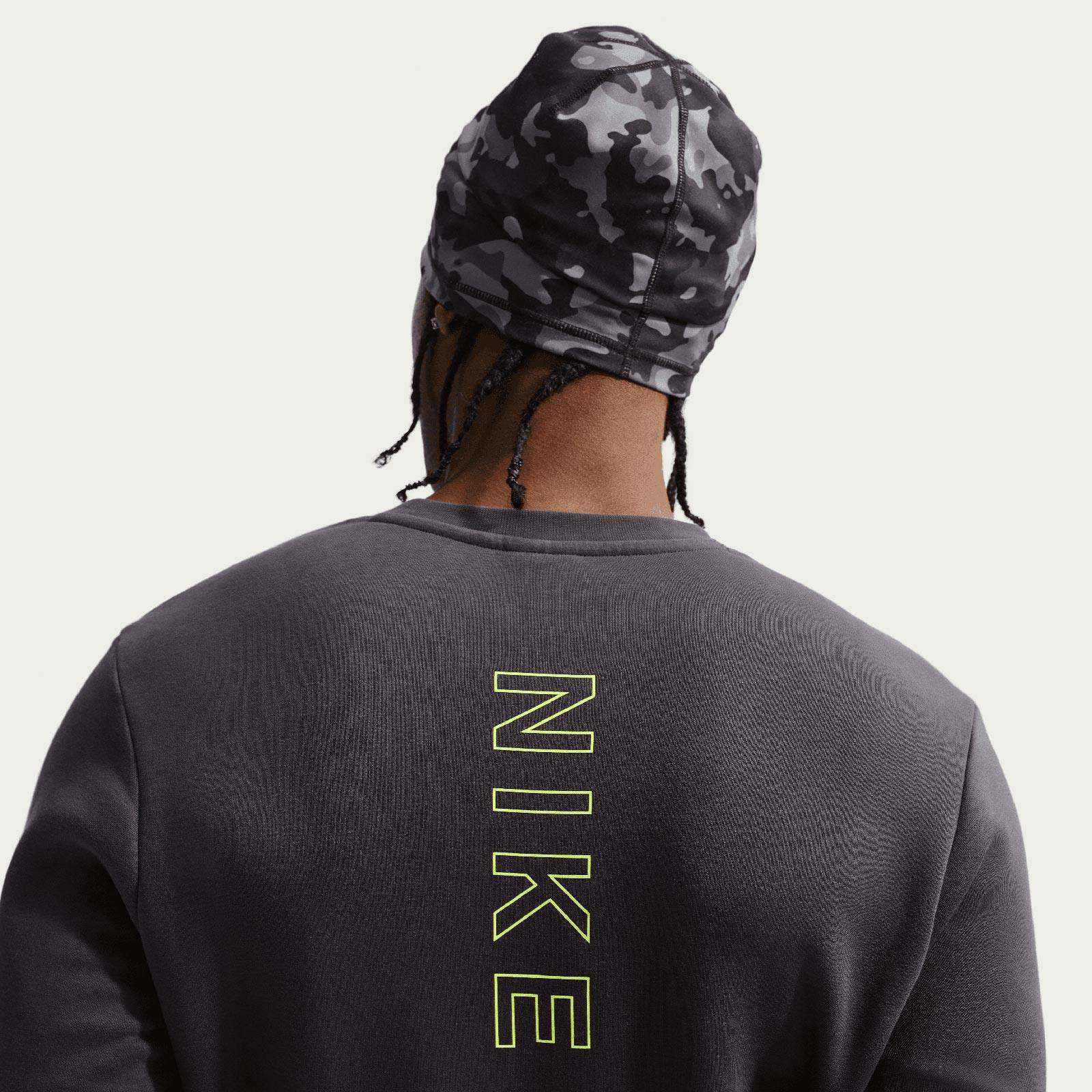 Nike Sportswear City Side Mens Fleece Crew-Neck Sweatshirt - Image 4