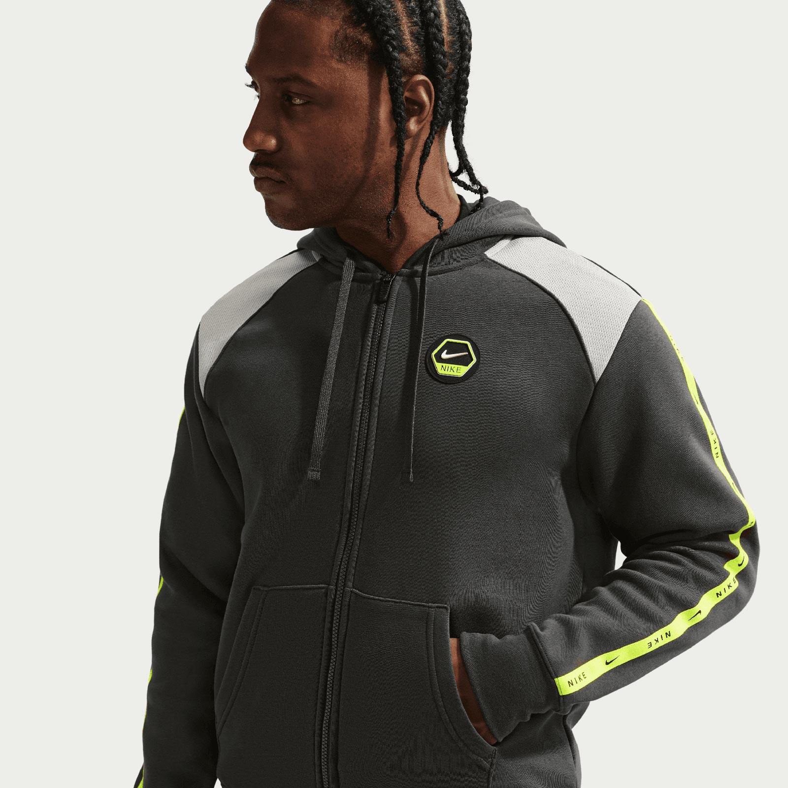 Nike Sportswear City Side Mens Full-Zip Fleece Hoodie - Image 2