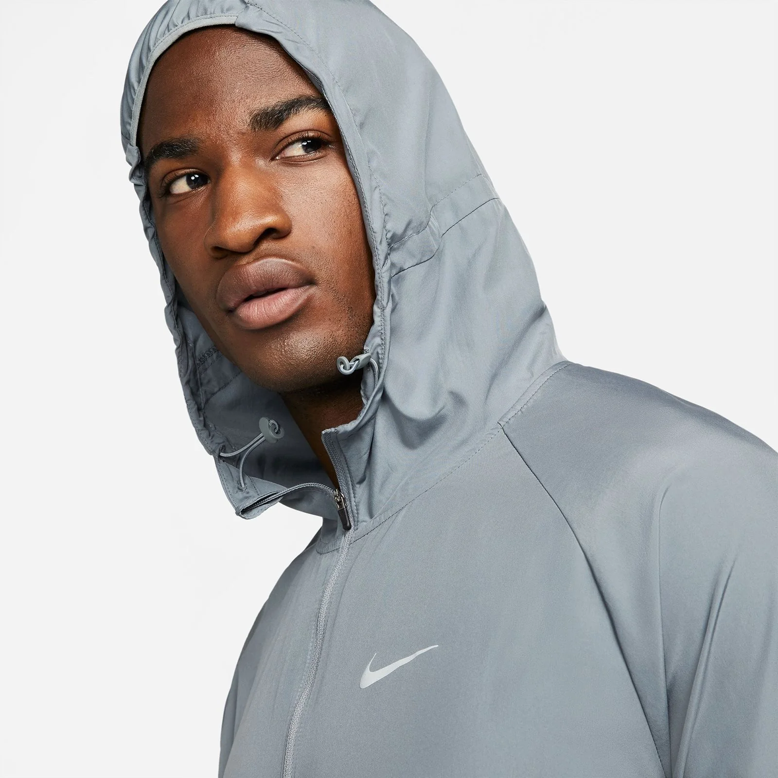 Nike Miler Mens Repel Running Jacket - Image 3