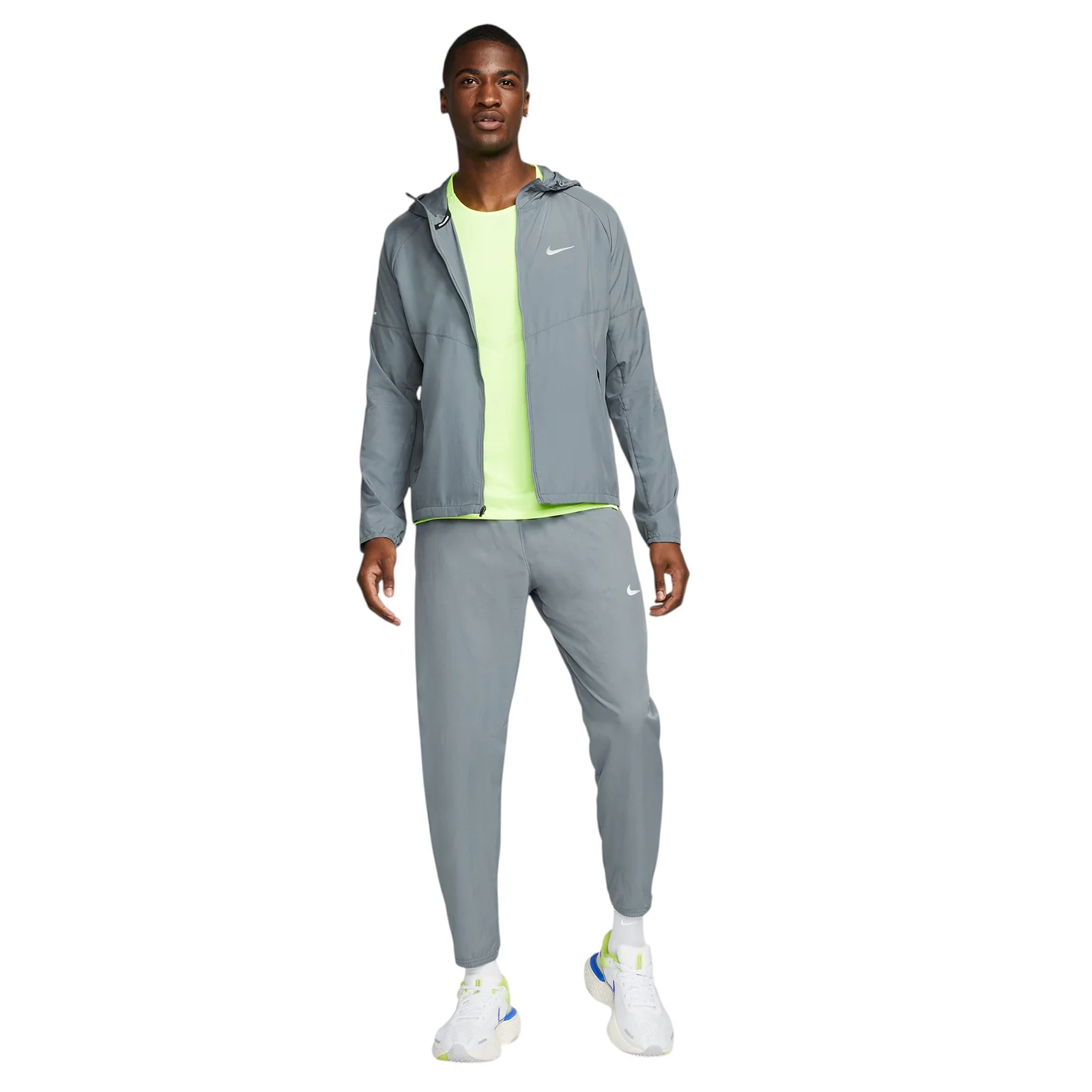 Nike Miler Mens Repel Running Jacket - Image 7