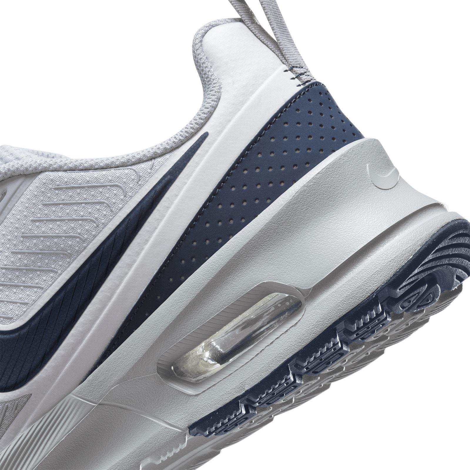 Nike Mens Air Max Nuaxis Grey/White - Image 6