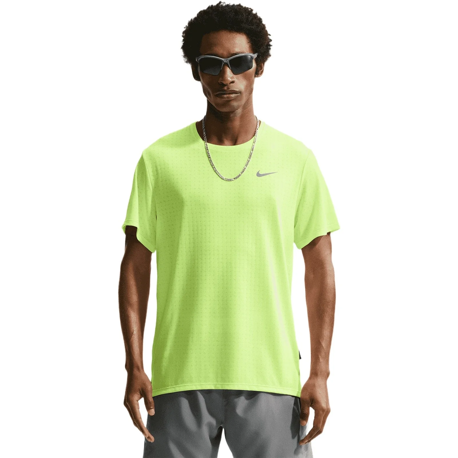 Nike Miler Breathe Mens Dri-FIT Short-Sleeve Running Top