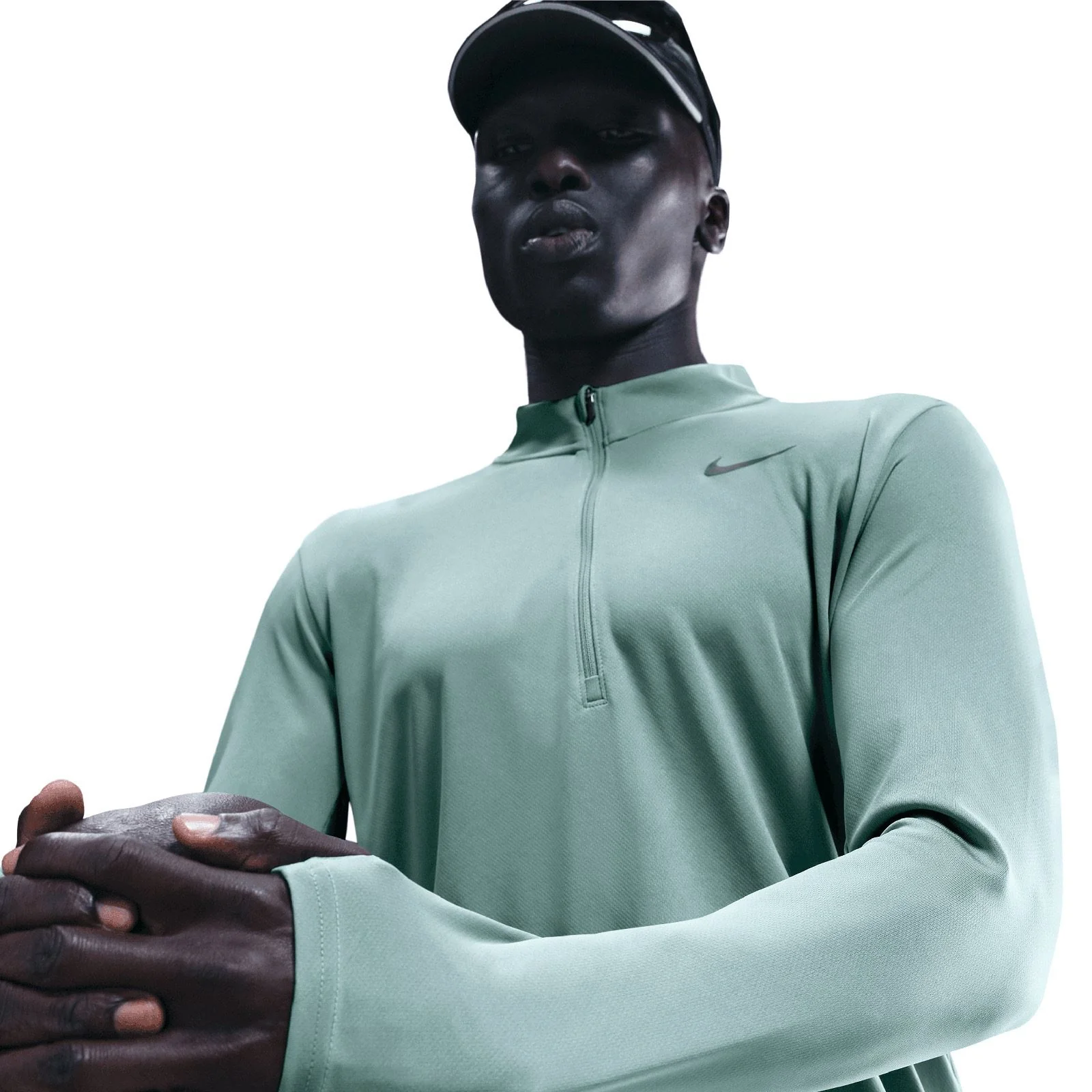 Nike Pacer Mens Dri-FIT Half Zip Running Top - Image 3