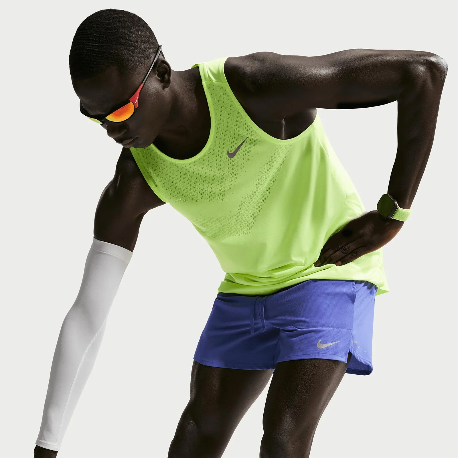 Nike Stride Mens Dri-FIT 5" Brief-Lined Running Shorts - Image 4