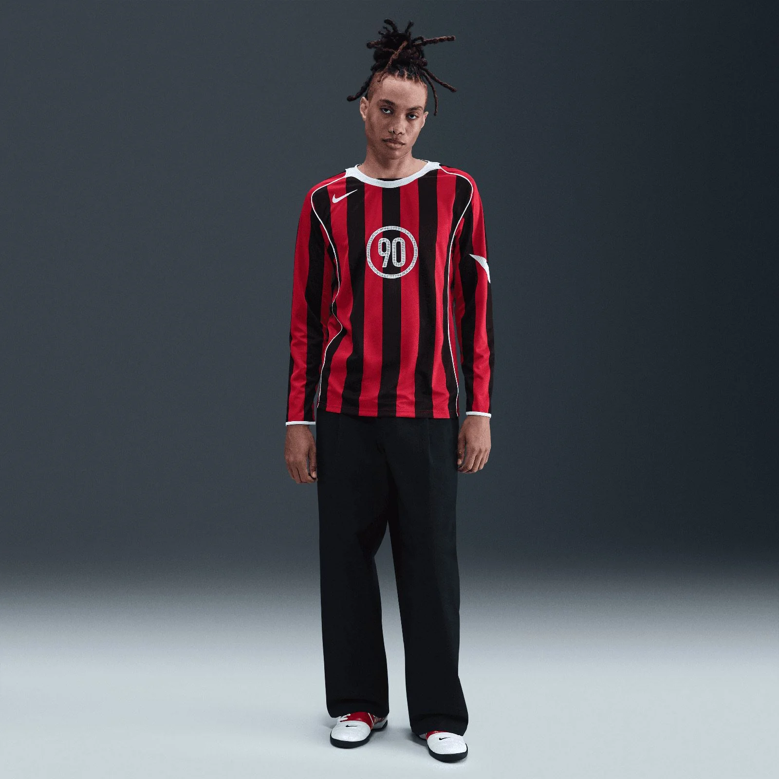 Nike Total 90 Mens Dri-FIT Long-Sleeve Soccer Top - Image 6