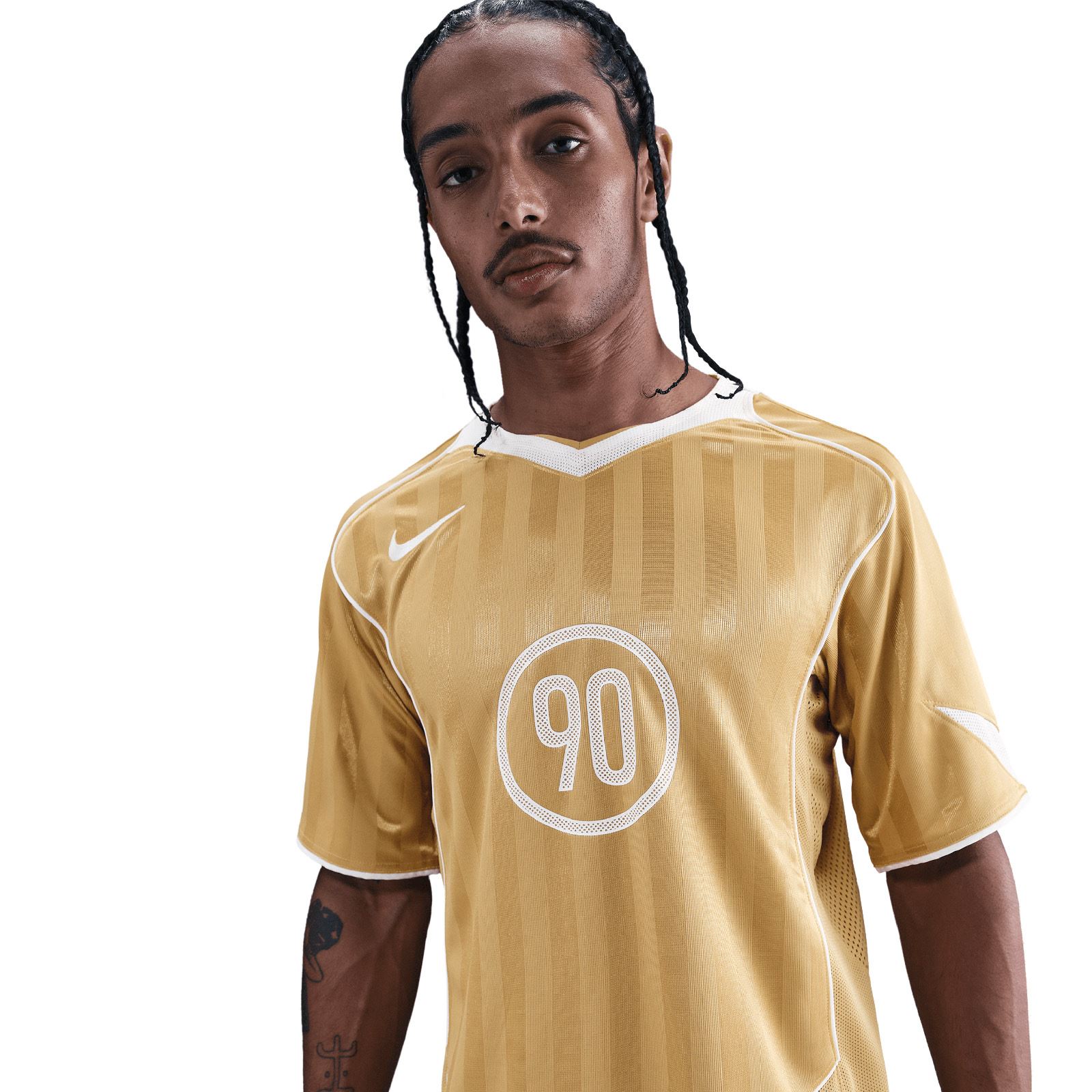 Nike Total 90 Mens Dri-FIT Short-Sleeve Soccer Top - Image 3