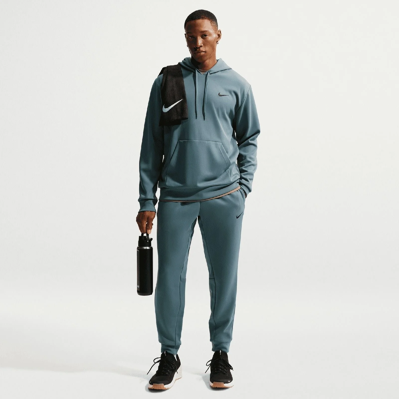 Nike Hyverse Mens Dri-FIT UV Fleece Training Jogger Pants - Image 7