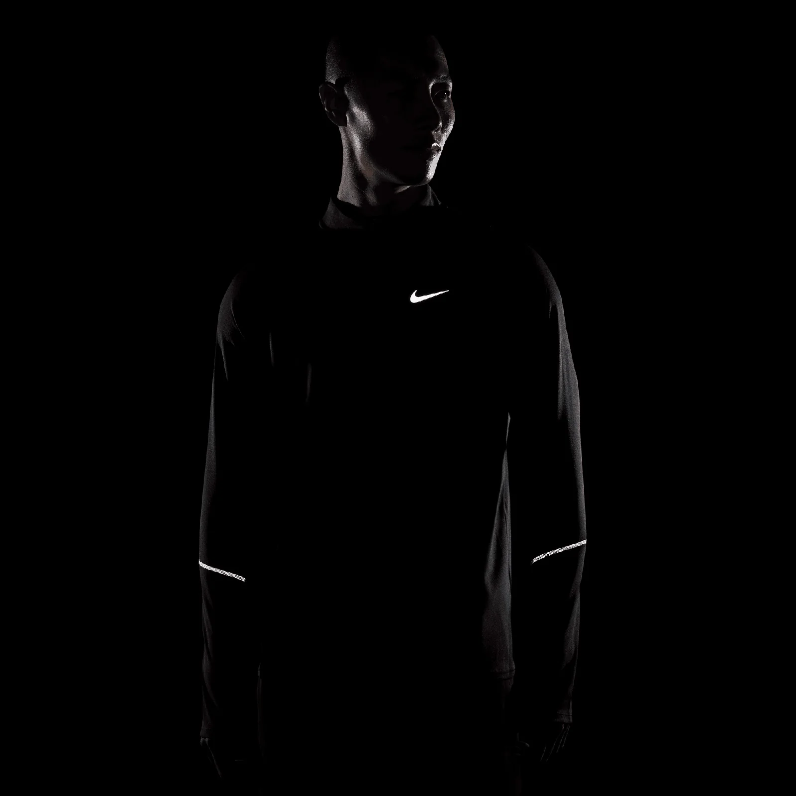 Nike Miler Mens Dri-FIT UV Long-Sleeve Running Top - Image 6