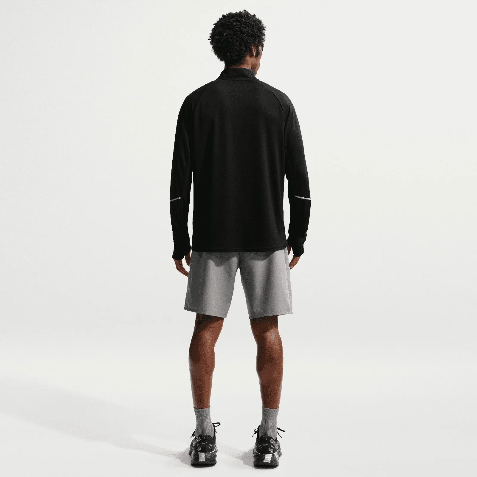 Nike Miler Mens Dri-FIT UV Long-Sleeve Running Top - Image 8