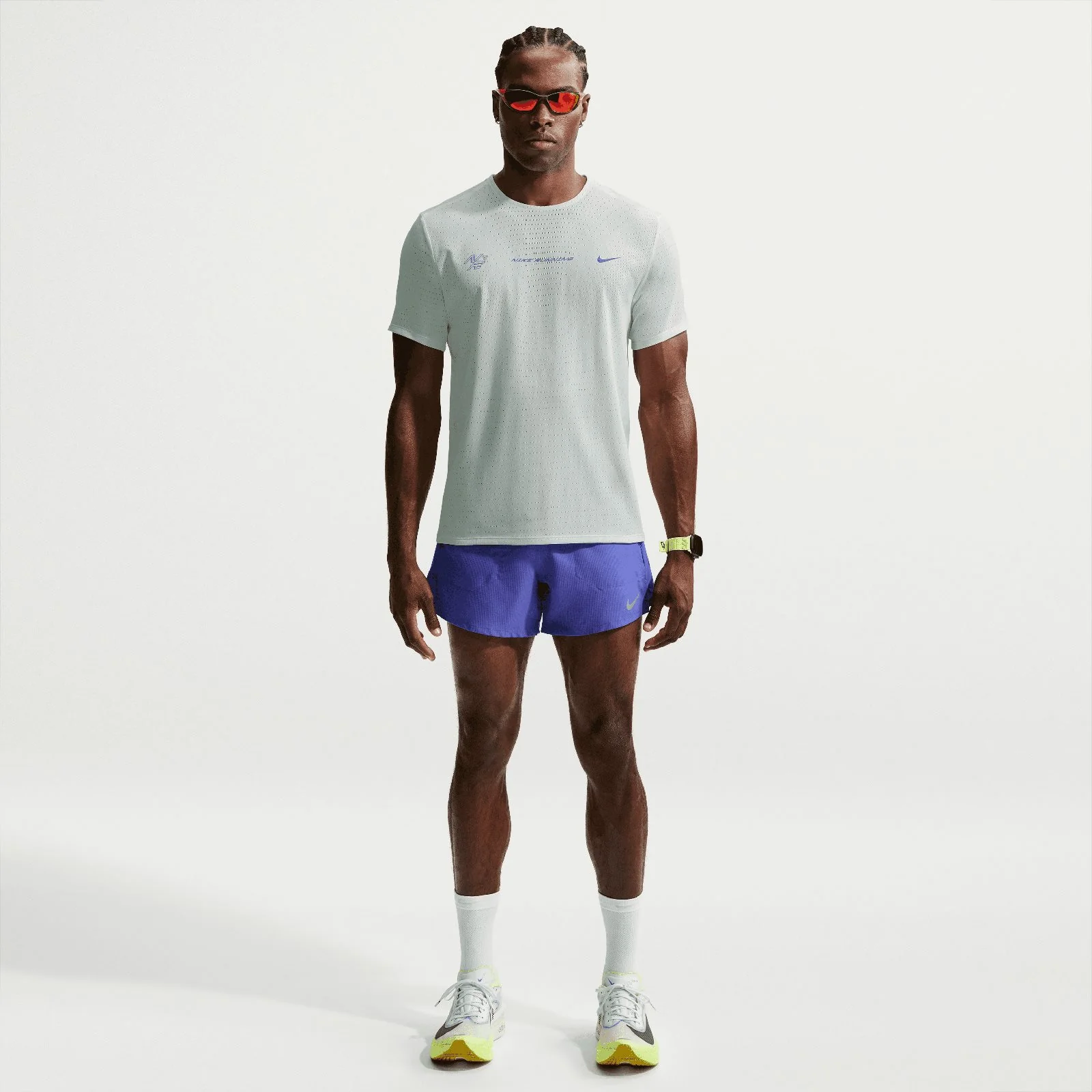 Nike AeroSwift Mens Dri-FIT ADV Short-Sleeve Running Top - Image 6