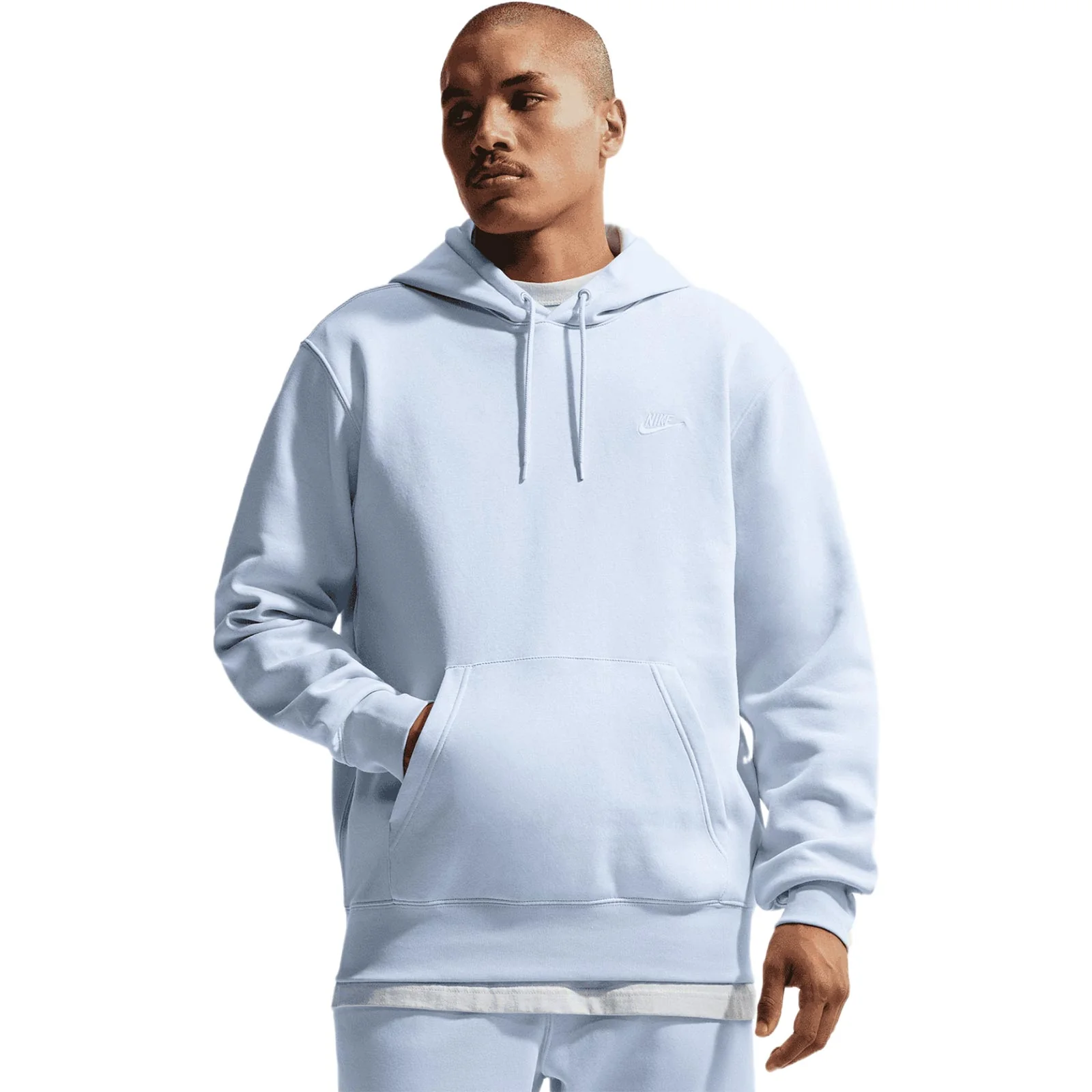 Nike Club Mens Pullover Fleece Hoodie