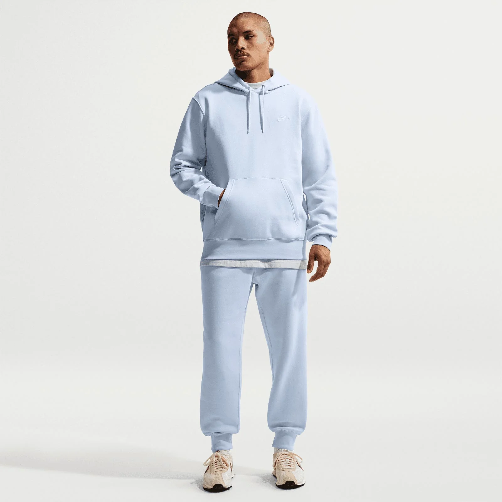 Nike Club Mens Pullover Fleece Hoodie - Image 6