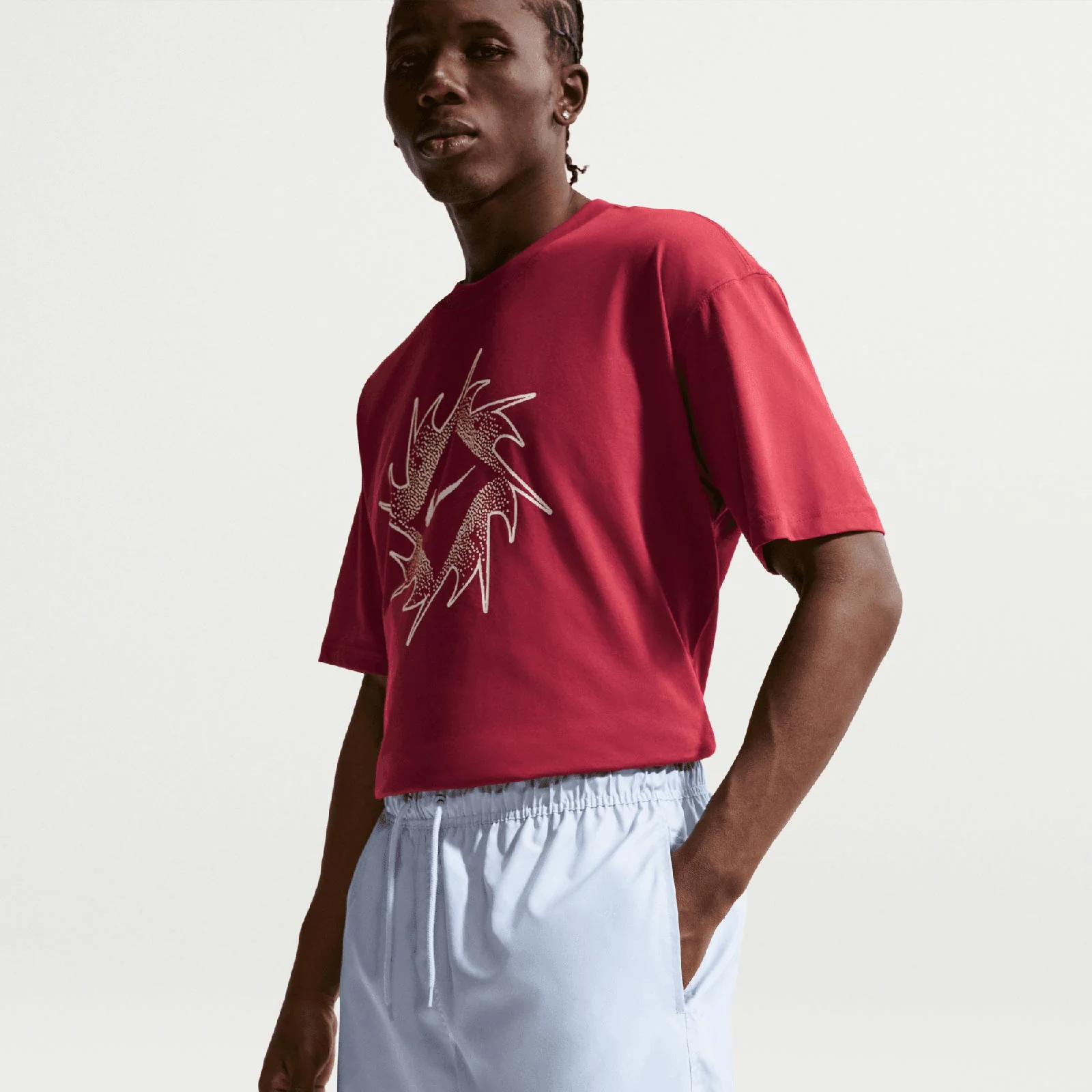 Nike Club Mens Woven Flow Shorts - Image 3