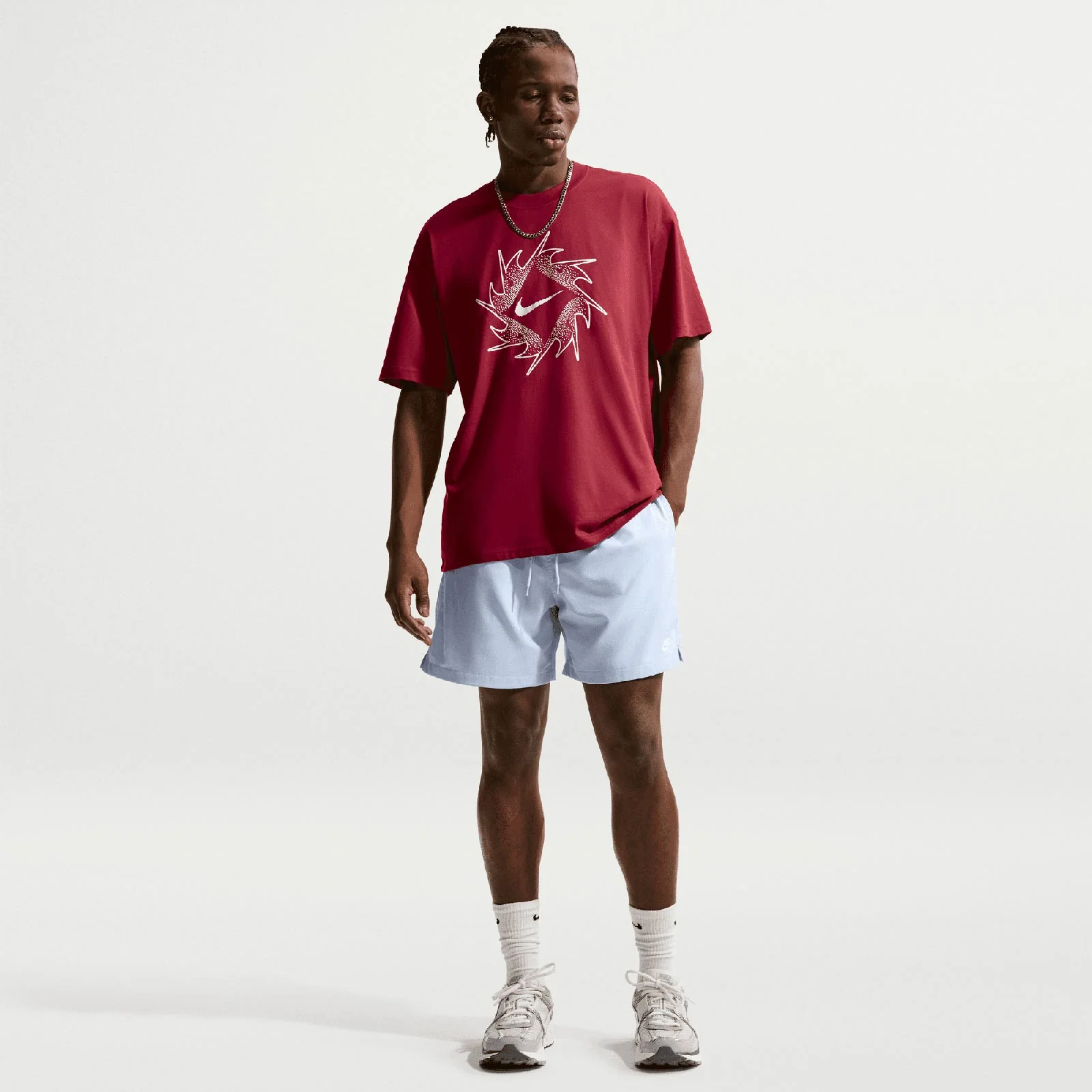 Nike Club Mens Woven Flow Shorts - Image 6