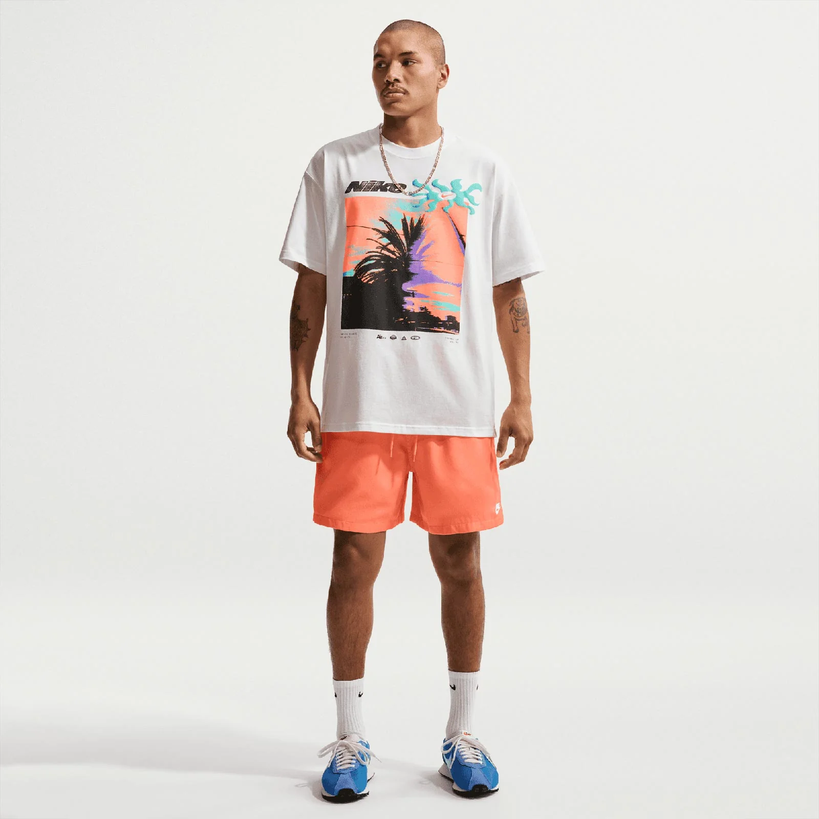 Nike Club Mens Woven Flow Shorts - Image 5