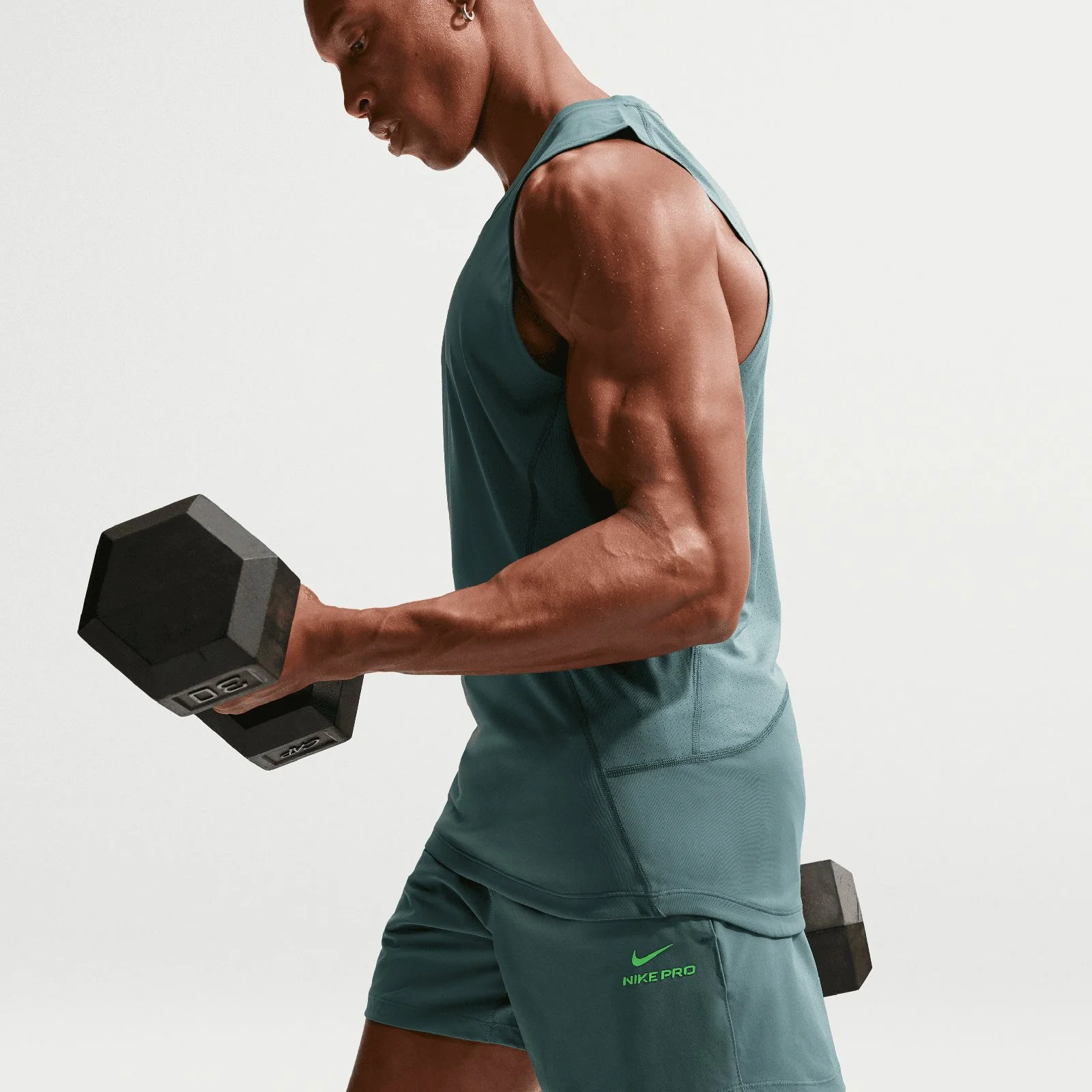 Nike Pro Training Mens Dri-FIT 6" Shorts - Image 4