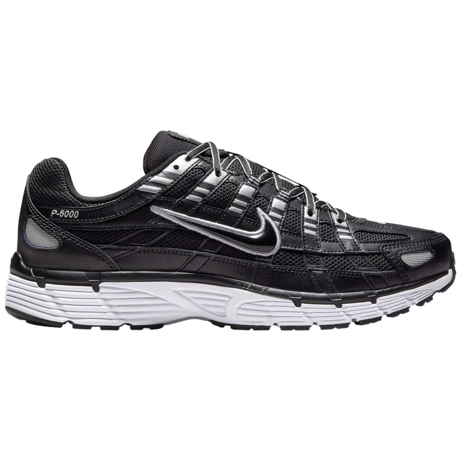 Nike Mens P-6000 Black/Silver