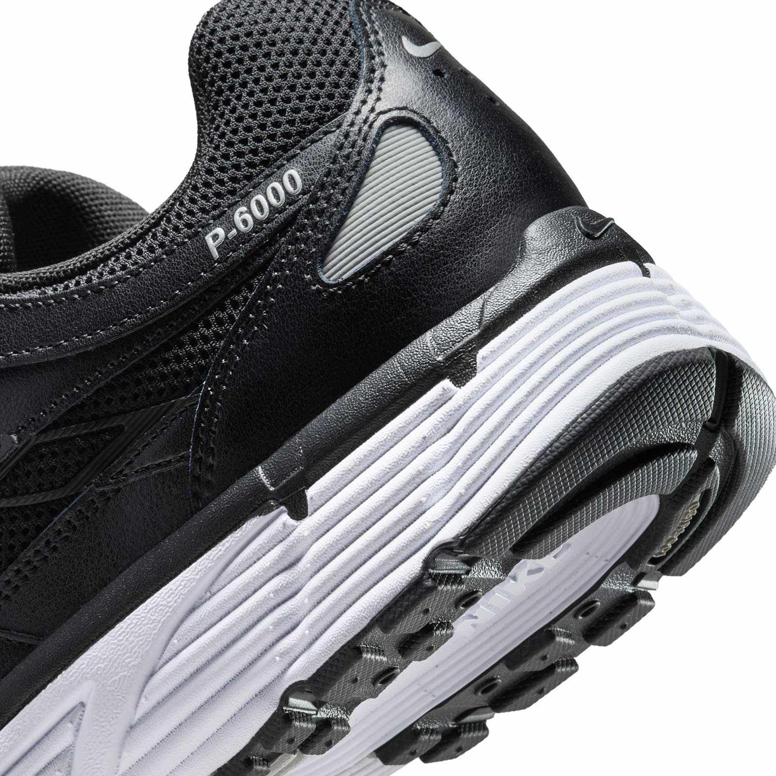 Nike Mens P-6000 Black/Silver - Image 6