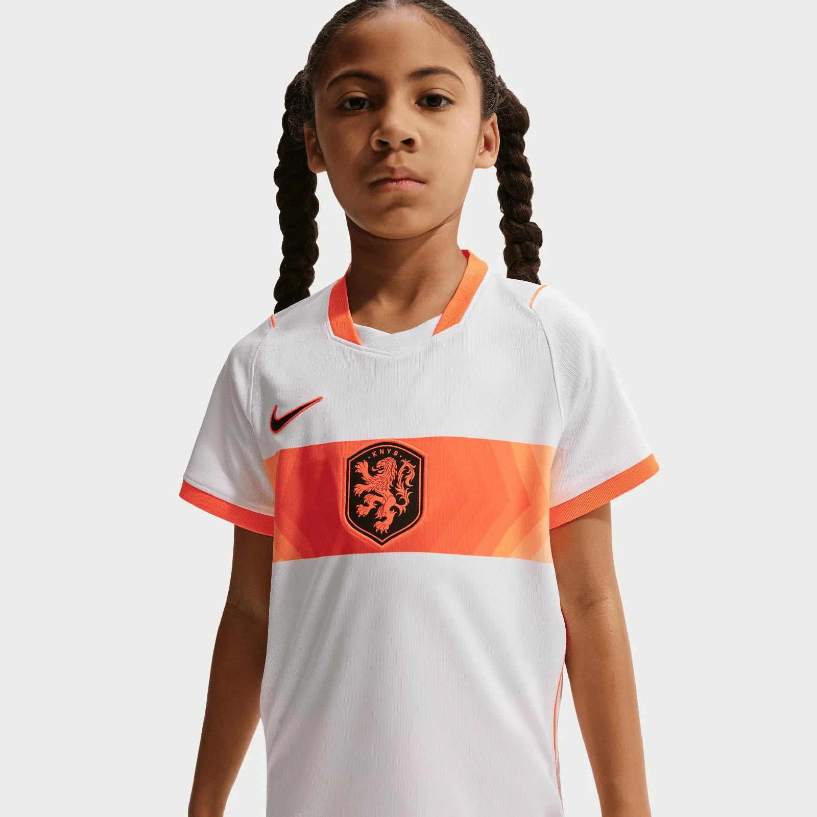 Nike Kids Netherlands World Cup 2026 Stadium Away Dri-FIT Soccer Replica Jersey - Image 3