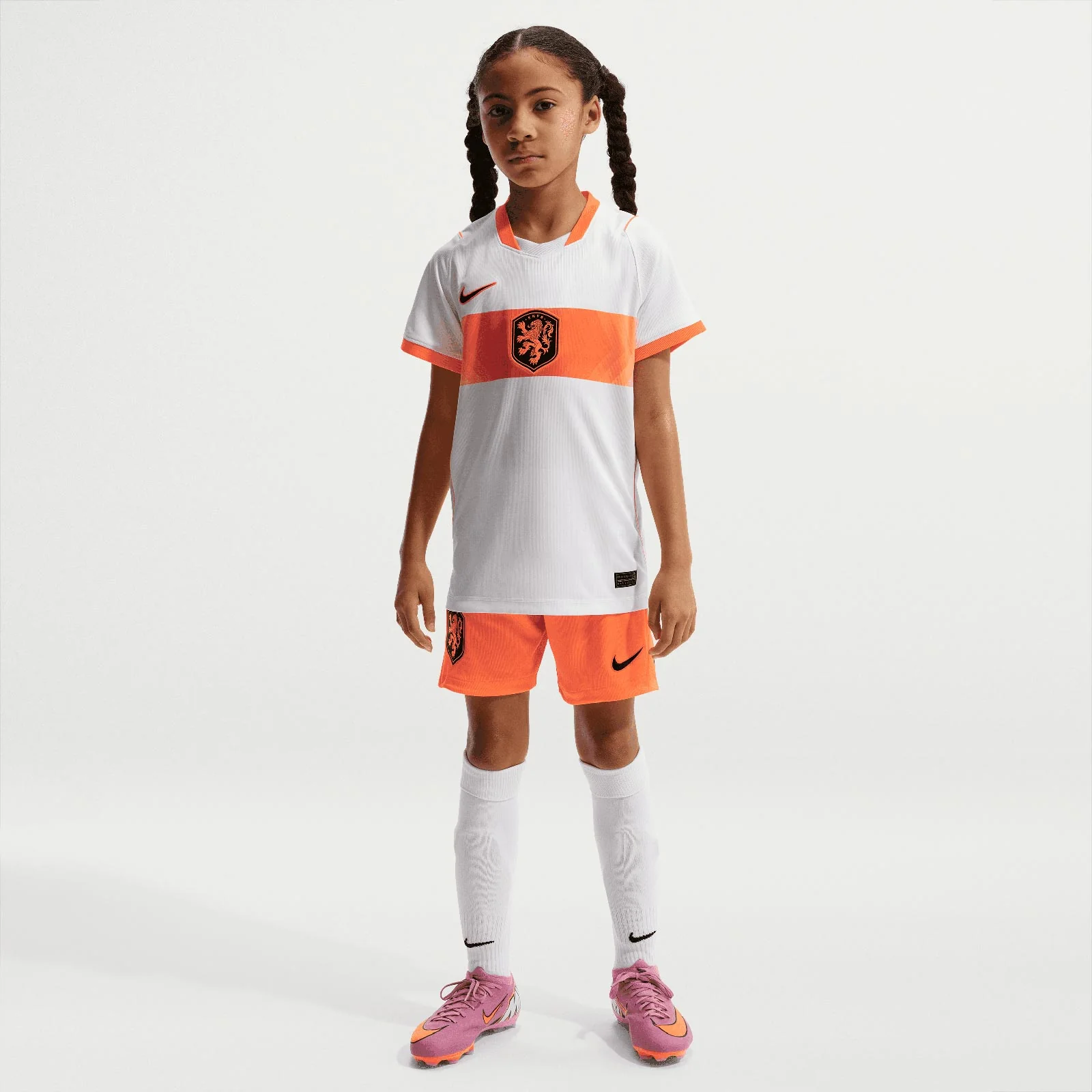Nike Kids Netherlands World Cup 2026 Stadium Away Dri-FIT Soccer Replica Jersey - Image 7