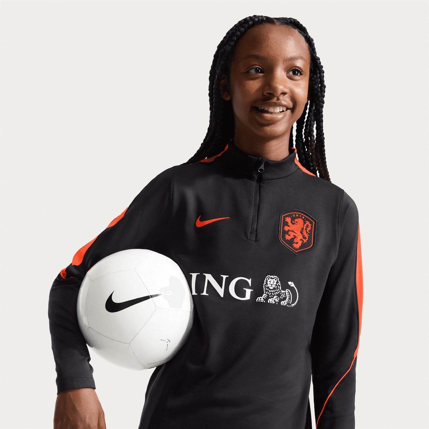 Nike Kids Netherlands World Cup 2026 Strike Dri-FIT Soccer Drill Top - Image 3