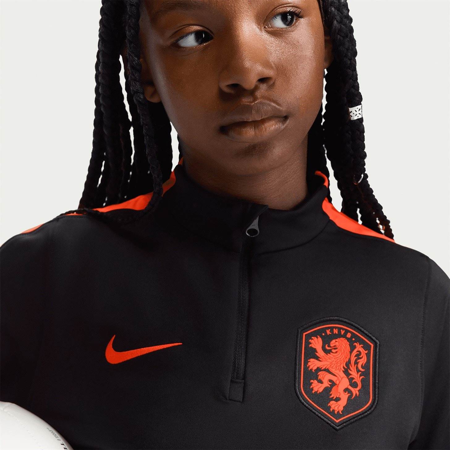 Nike Kids Netherlands World Cup 2026 Strike Dri-FIT Soccer Drill Top - Image 5
