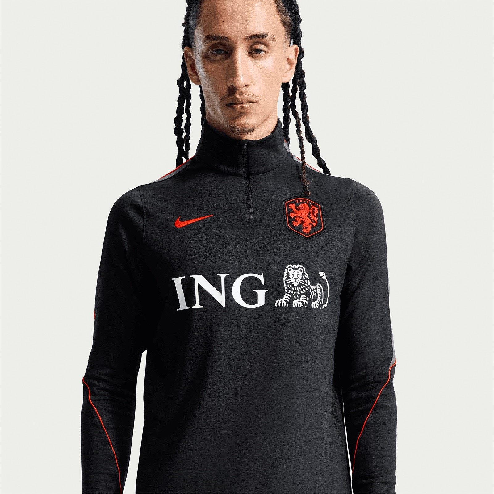 Nike Mens Netherlands World Cup 2026 Strike Dri-FIT Soccer Drill Top - Image 4