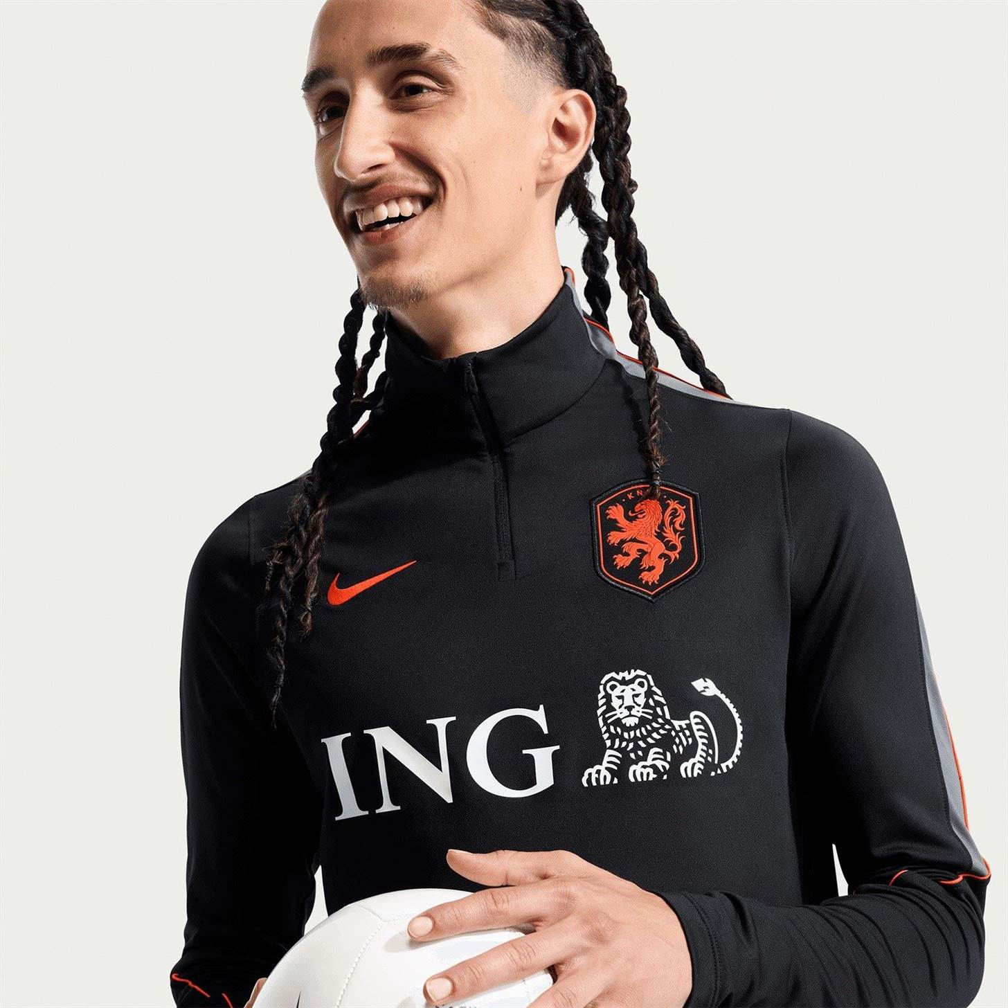 Nike Mens Netherlands World Cup 2026 Strike Dri-FIT Soccer Drill Top - Image 6