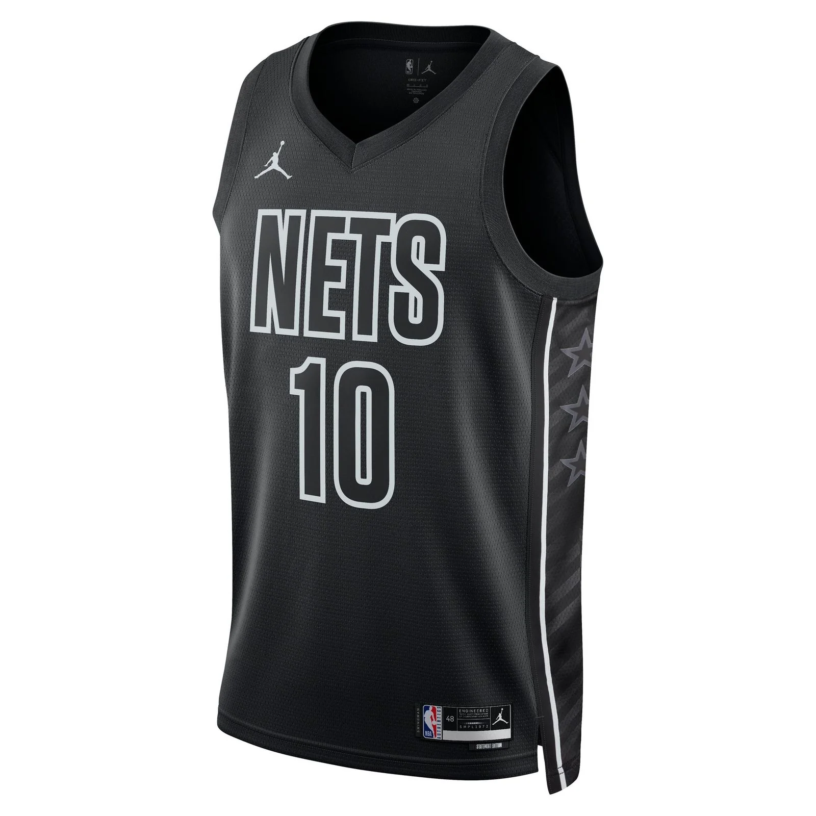 Nike Brooklyn Nets Simmons 10 Mens Jordan NBA Swingman Jersey