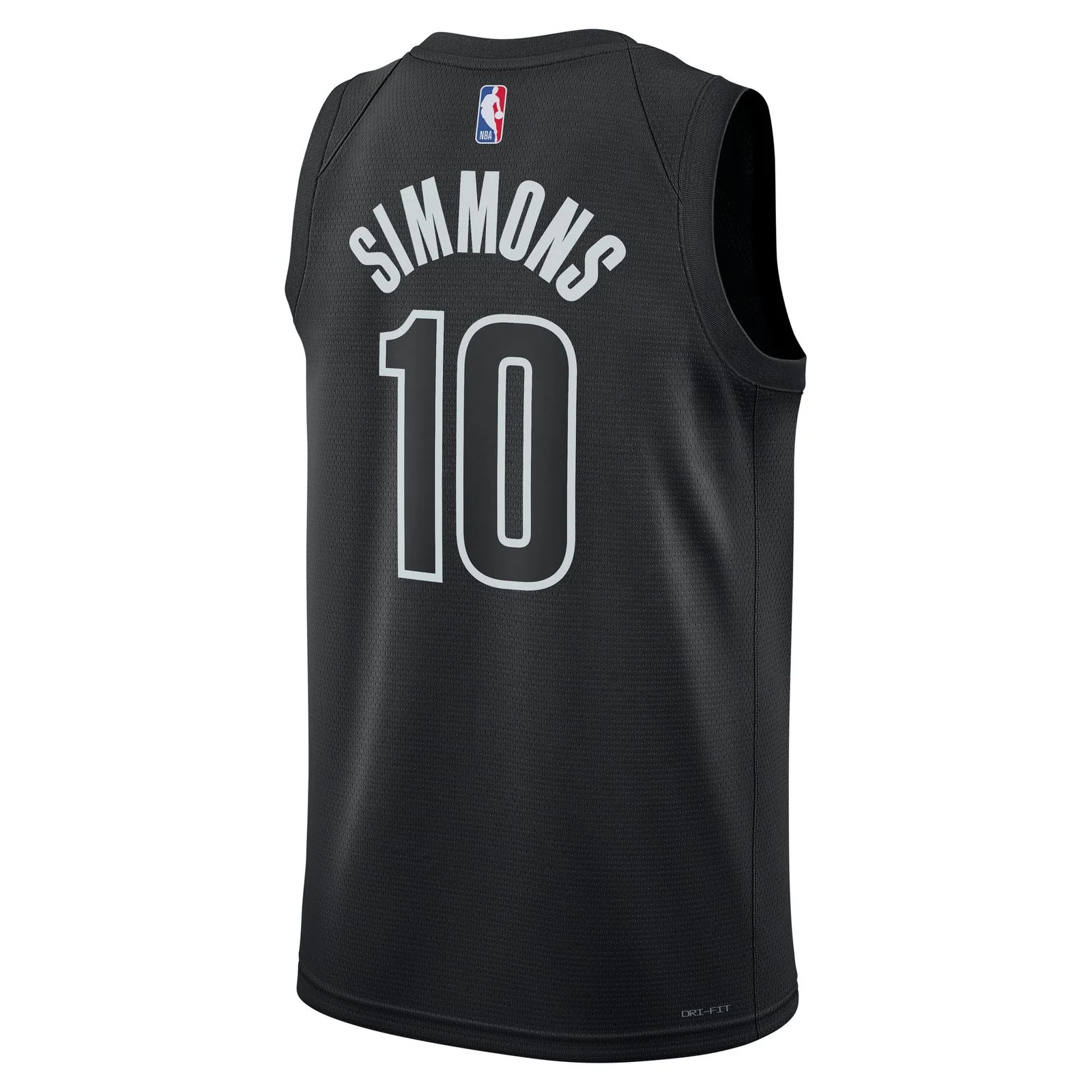 Nike Brooklyn Nets Simmons 10 Mens Jordan NBA Swingman Jersey - Image 2