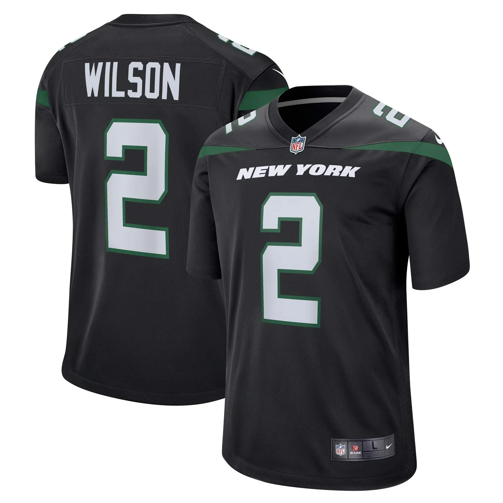 Nike New York Jets Wilson 2 Alternate Jersey - Image 3